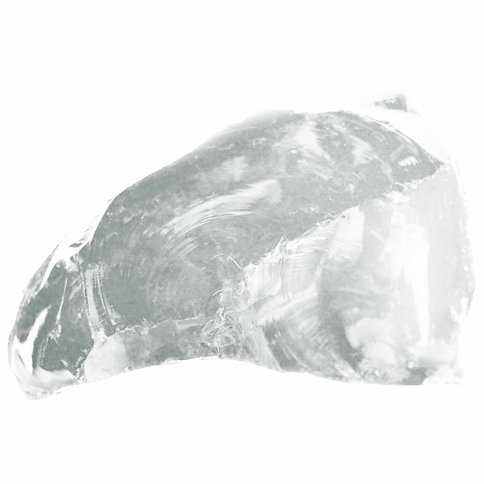 Gartensteine Weiß 12 cm Glas