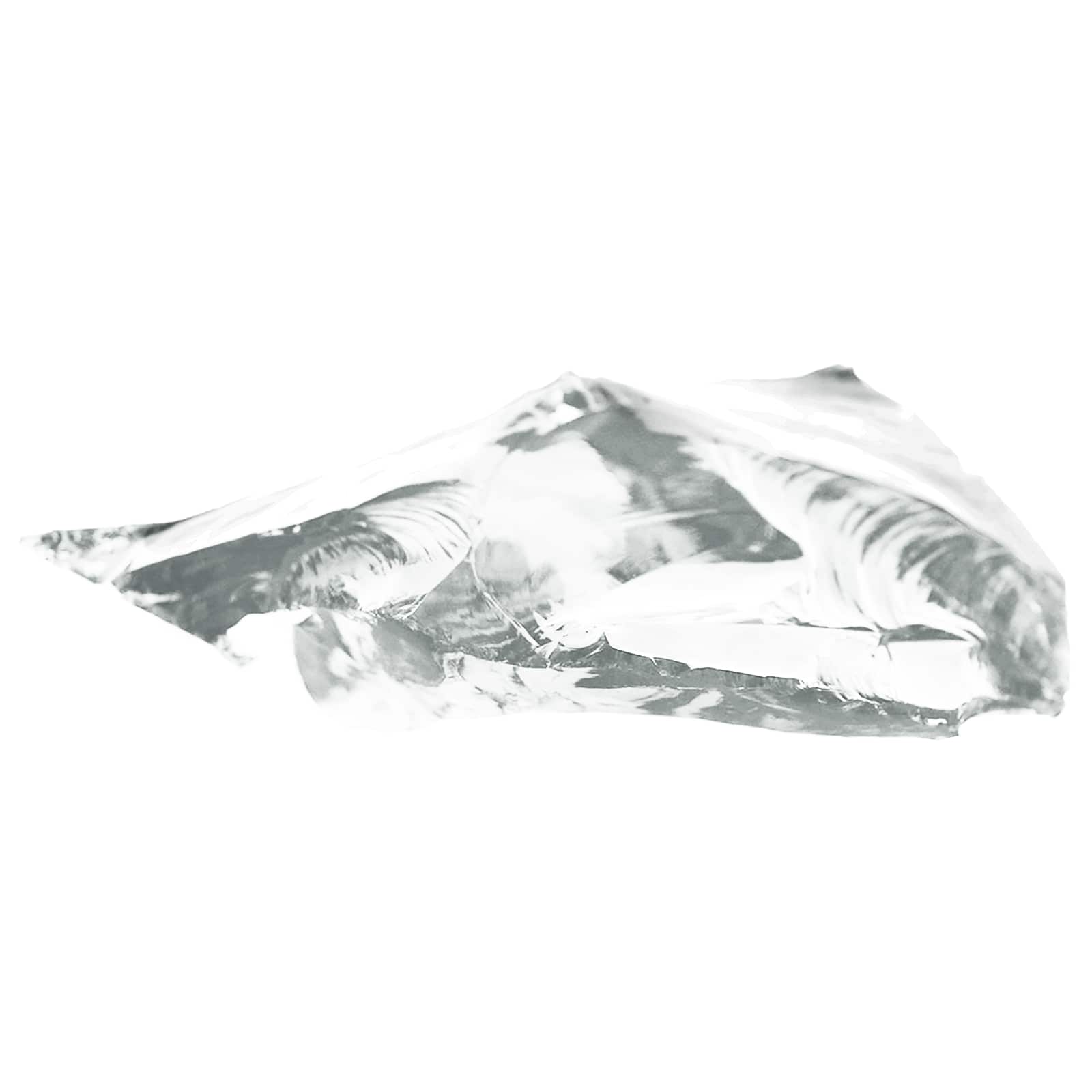 Gartensteine Weiß 12 cm Glas