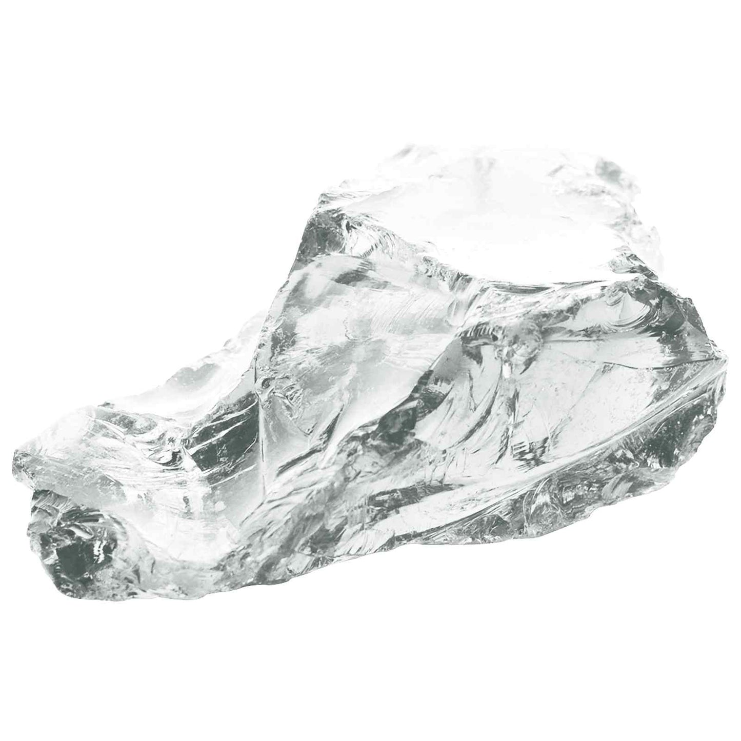 Gartensteine Weiß 12 cm Glas