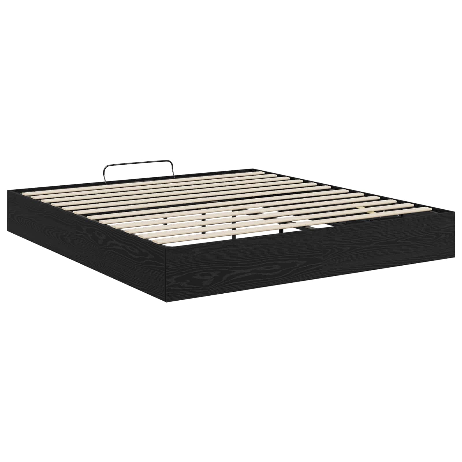 Ottoman Bettgestell Schwarze Eiche 203 x 160 x 25 cm