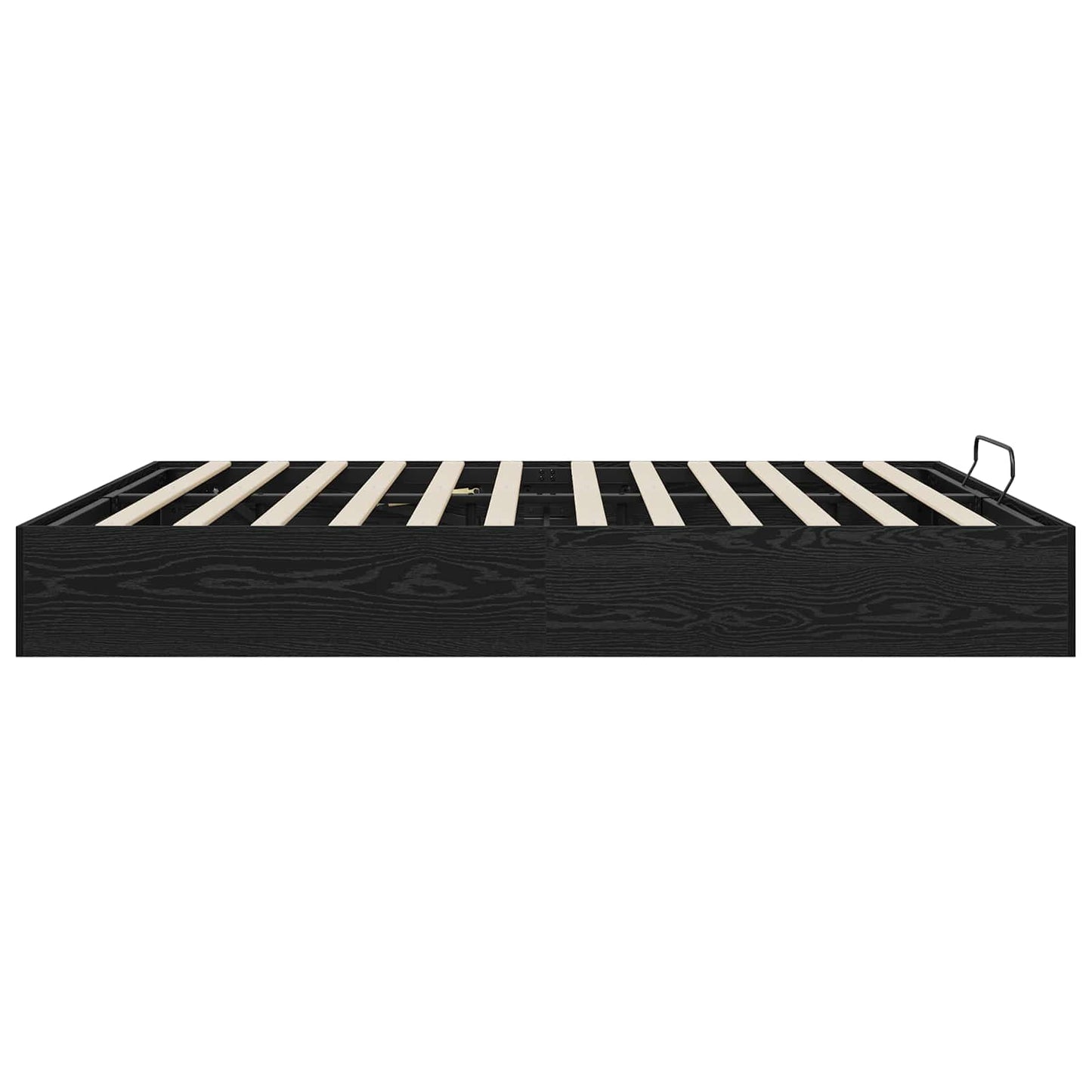 Ottoman Bettgestell Schwarze Eiche 203 x 160 x 25 cm