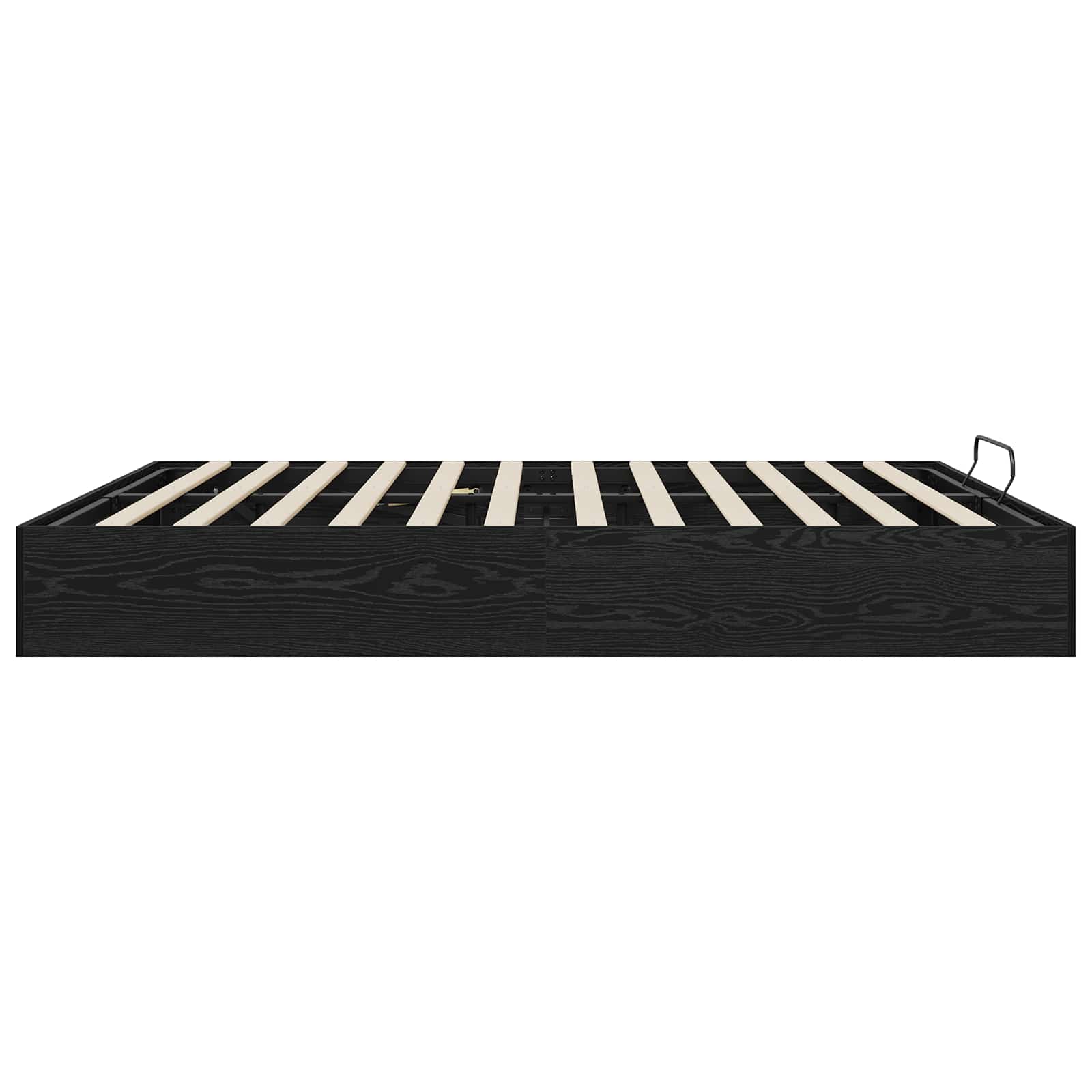 Ottoman Bettgestell Schwarze Eiche 203 x 160 x 25 cm