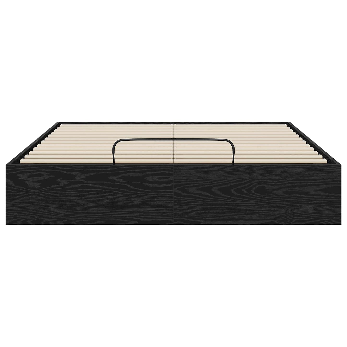 Ottoman Bettgestell Schwarze Eiche 203 x 140 x 25 cm
