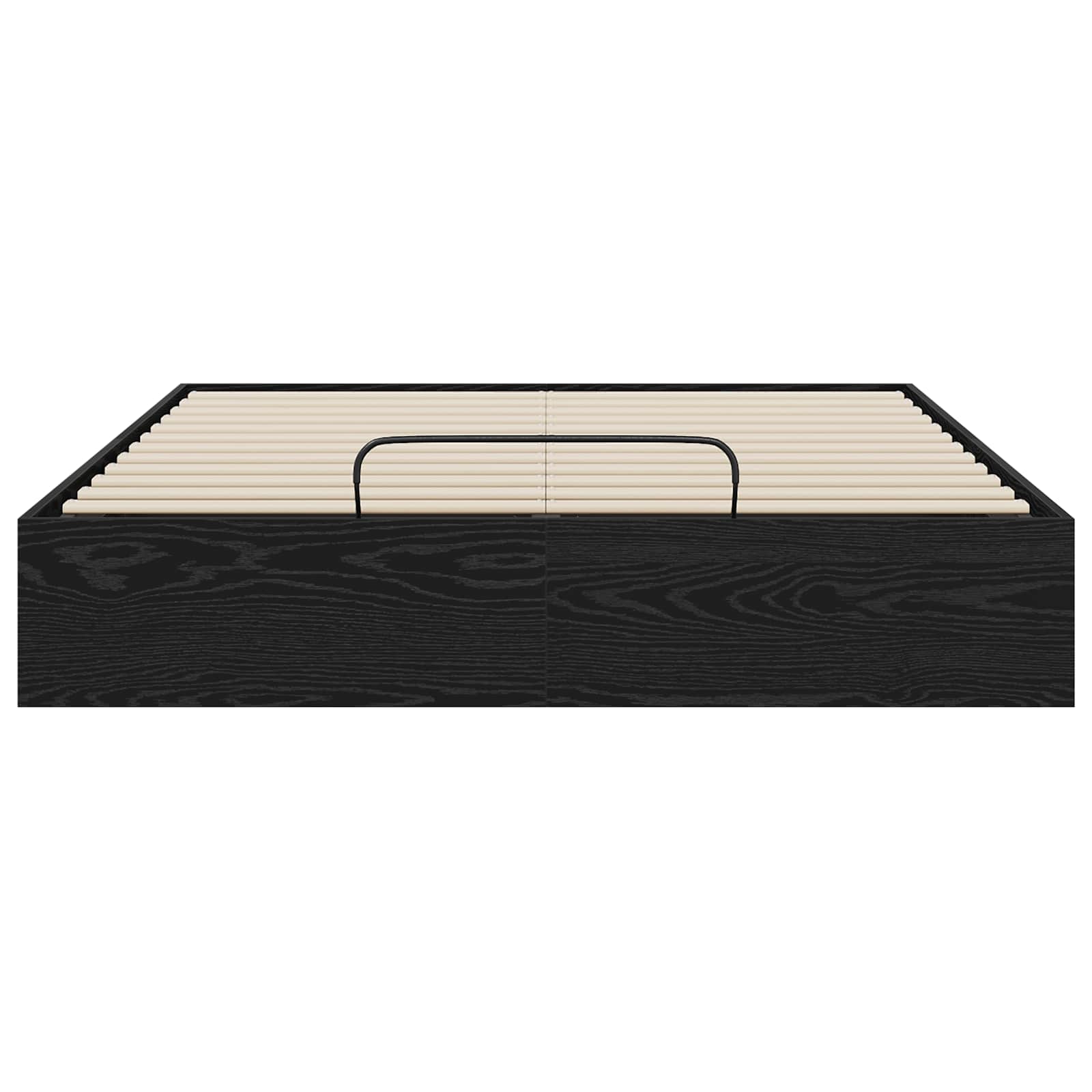 Ottoman Bettgestell Schwarze Eiche 203 x 140 x 25 cm