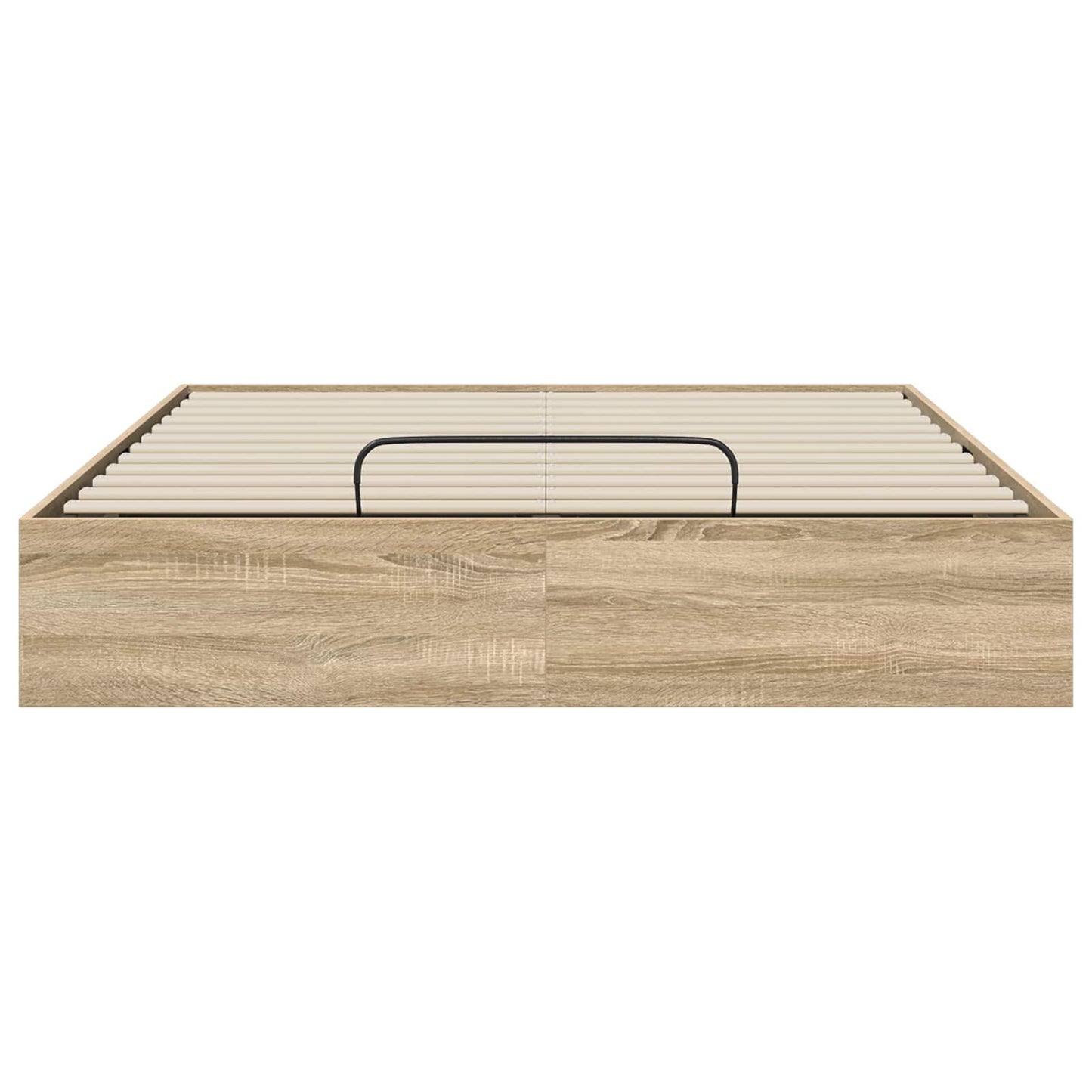 Ottoman Bettgestell mit Speicher Sonoma-Eiche 203 x 140 x 25 cm