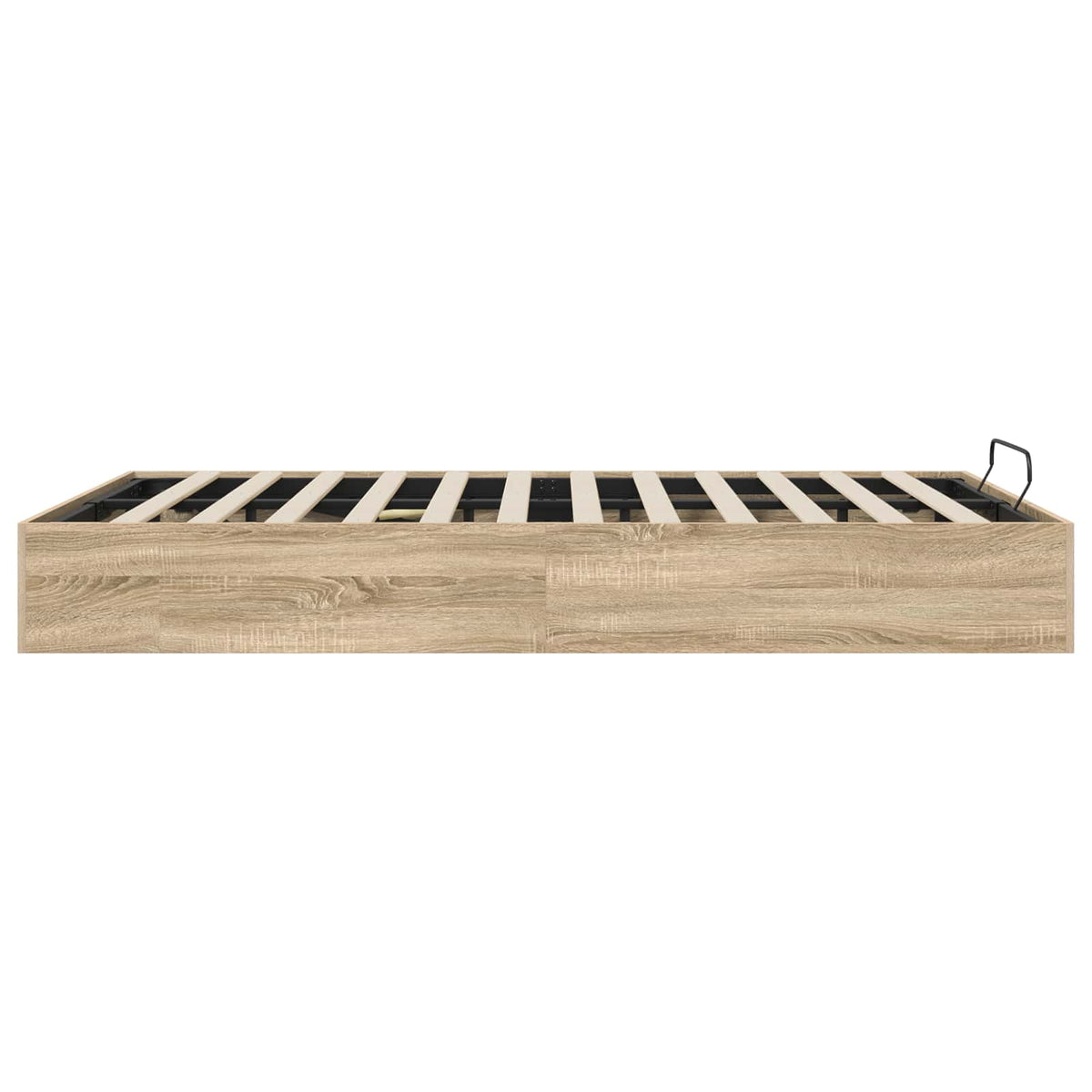 Ottoman Bettgestell Sonoma-Eiche 140 x 200 cm Holzwerkstoff