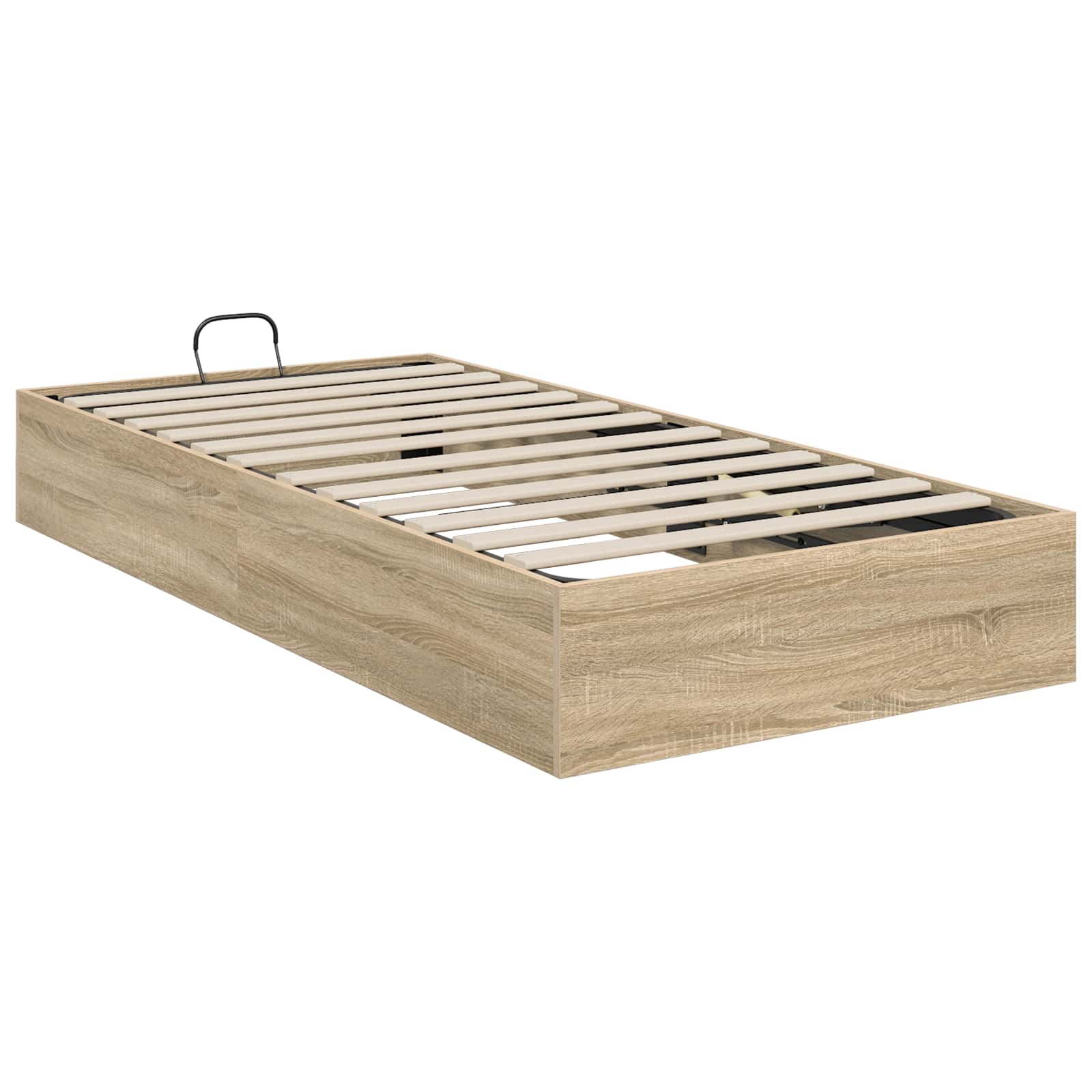 Ottoman Bettgestell Sonoma-Eiche 203 x 90 x 25 cm Holzwerkstoff