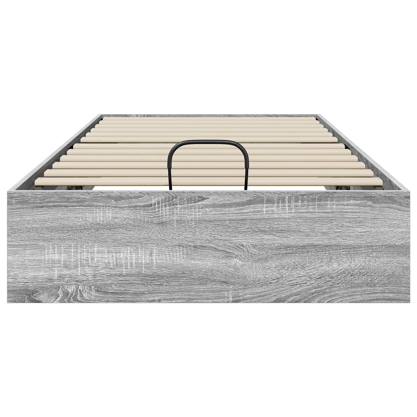 Ottoman Bettgestell Sonoma-Grau 203 x 90 x 25 cm Holzwerkstoff