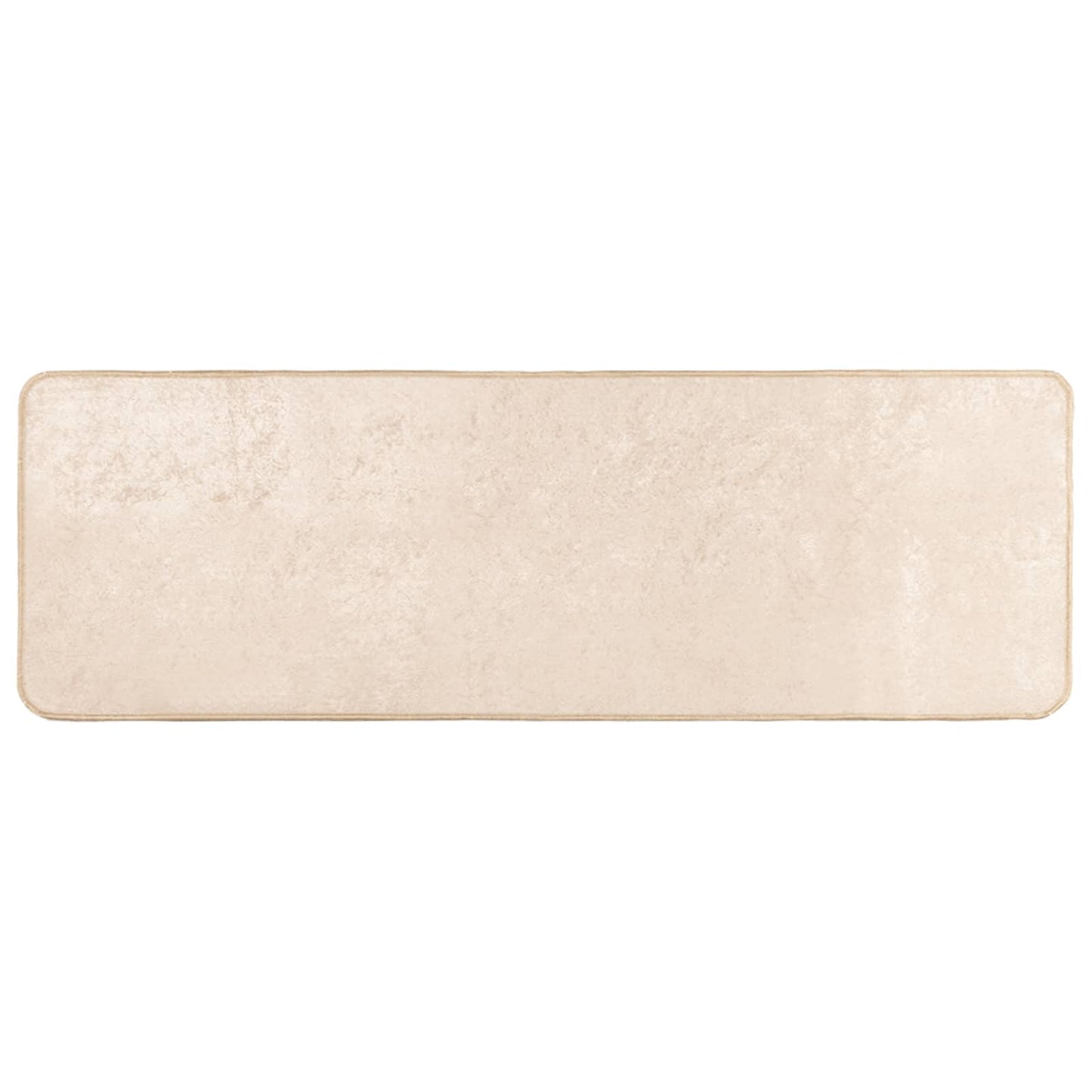 Teppichläufer MARSA Creme 50 x 200 cm Polyester und PVC