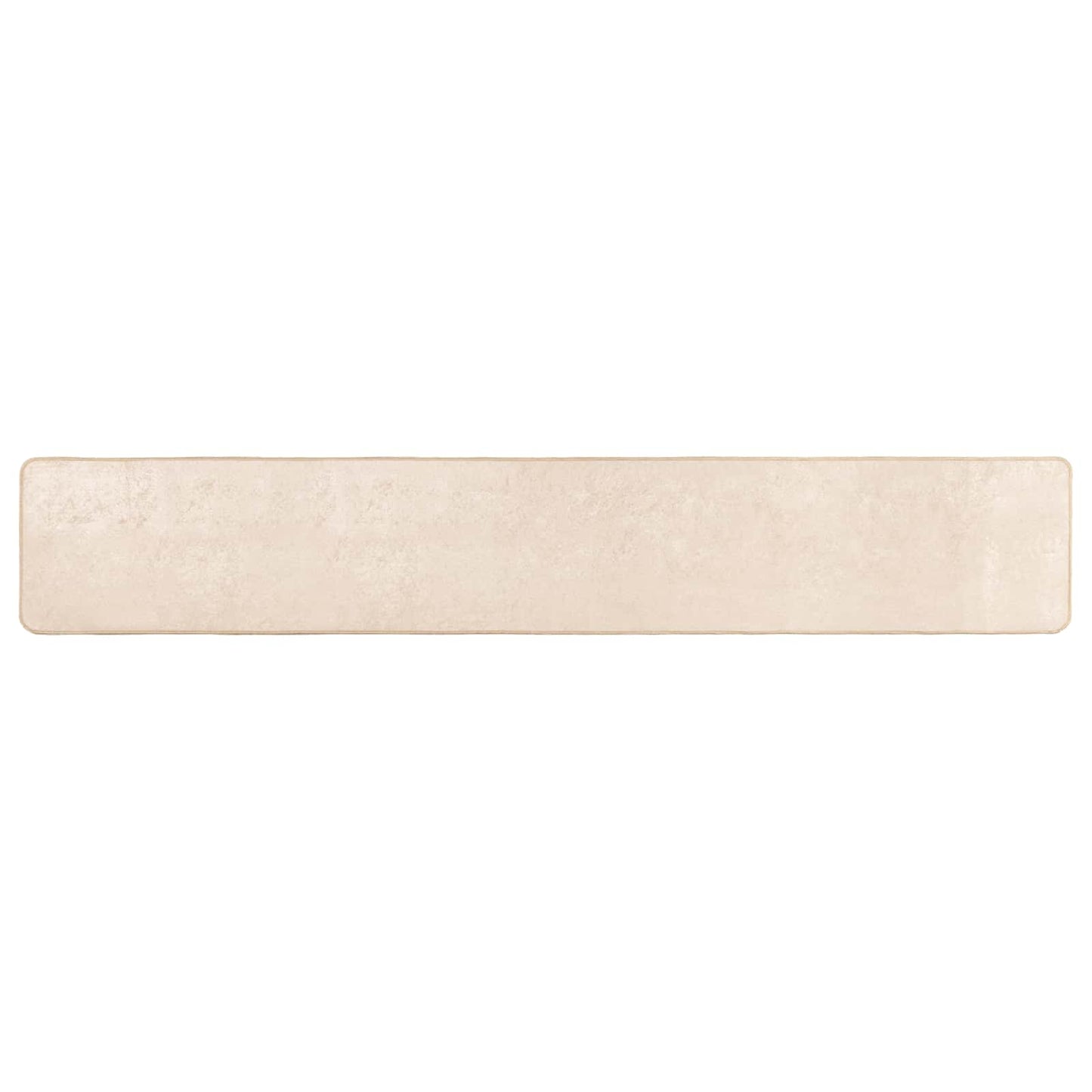 Teppichläufer MARSA Creme 50 x 250 cm Polyester und PVC