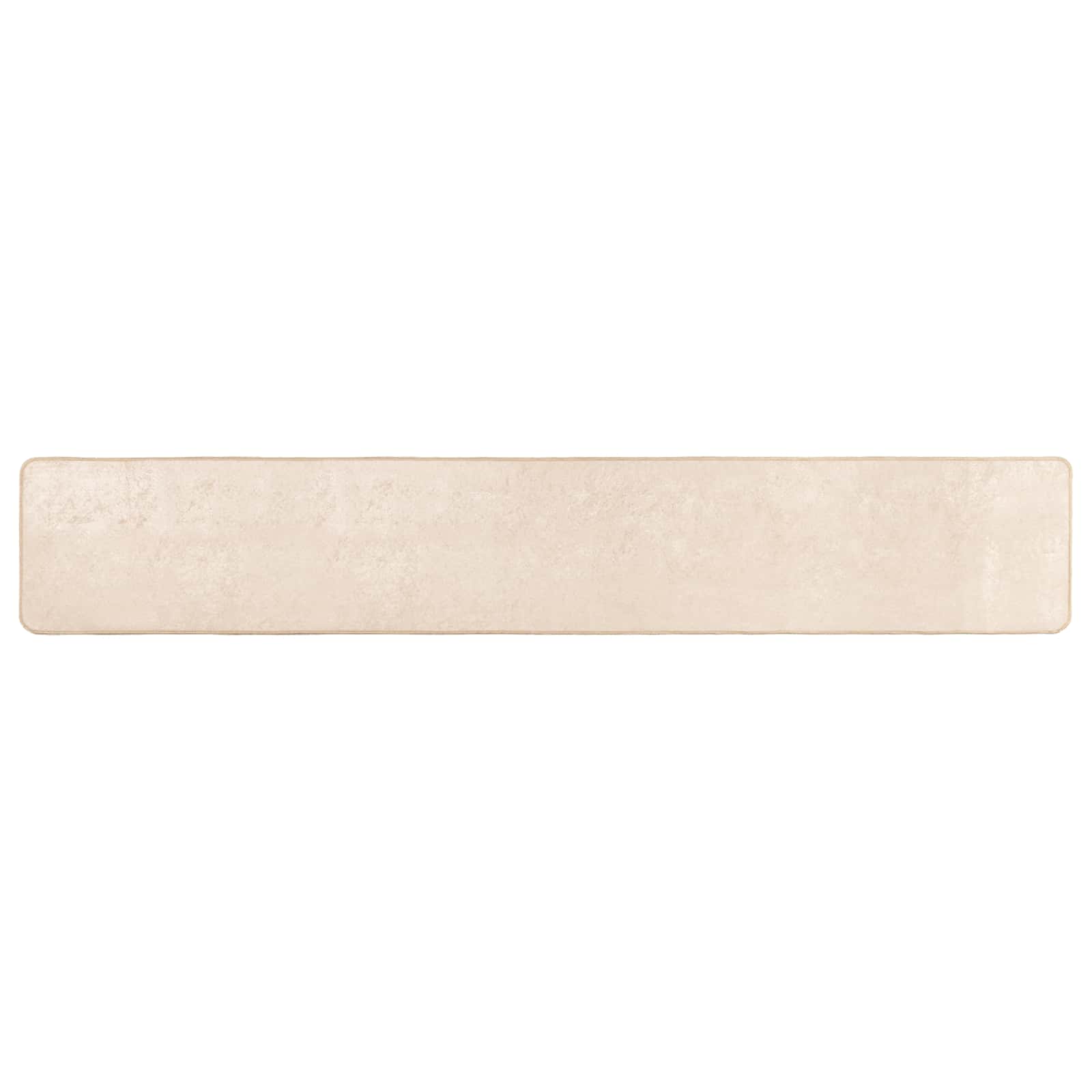 Teppichläufer MARSA Creme 50 x 300 cm Polyester und PVC