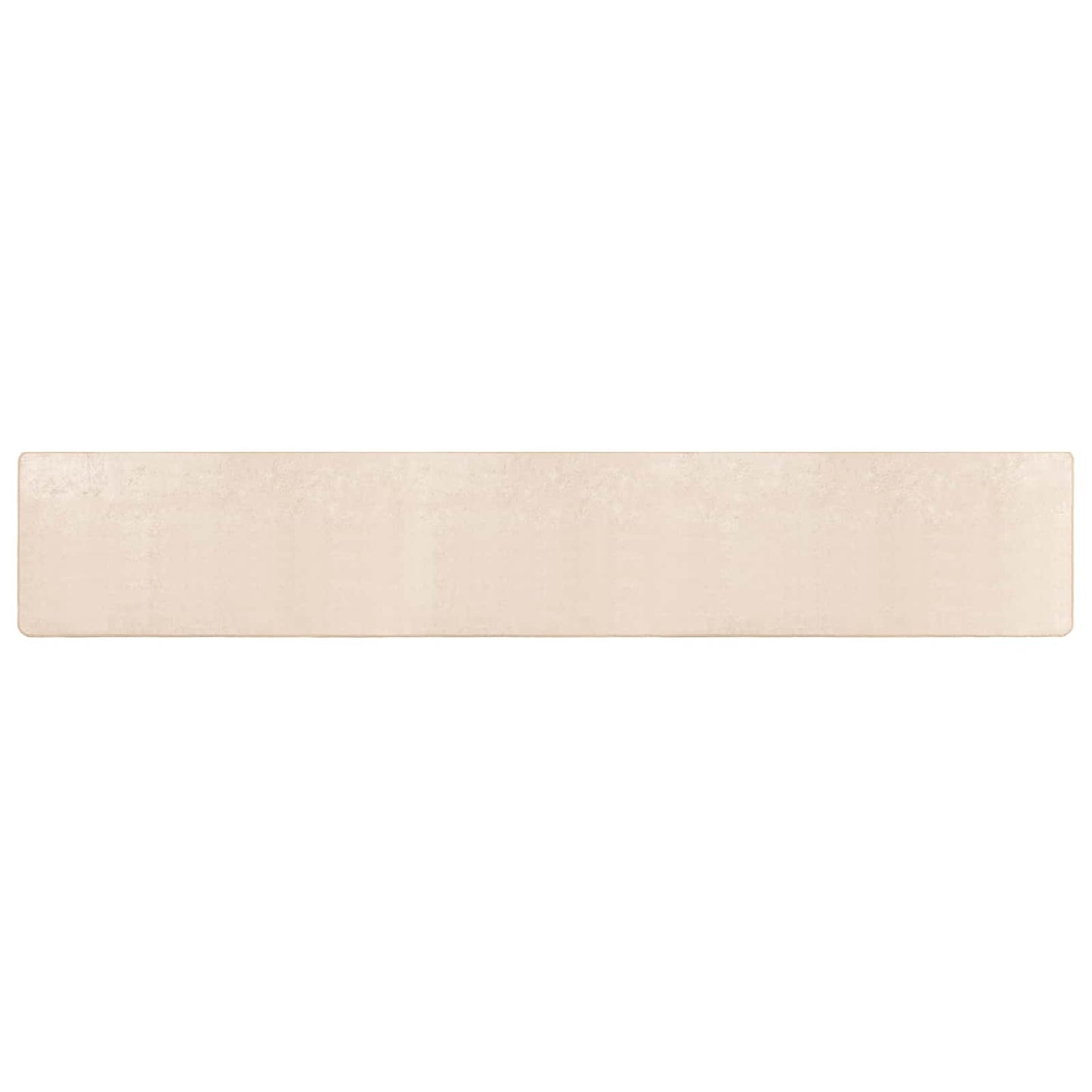Teppichläufer MARSA Creme 50 x 450 cm Polyester und PVC