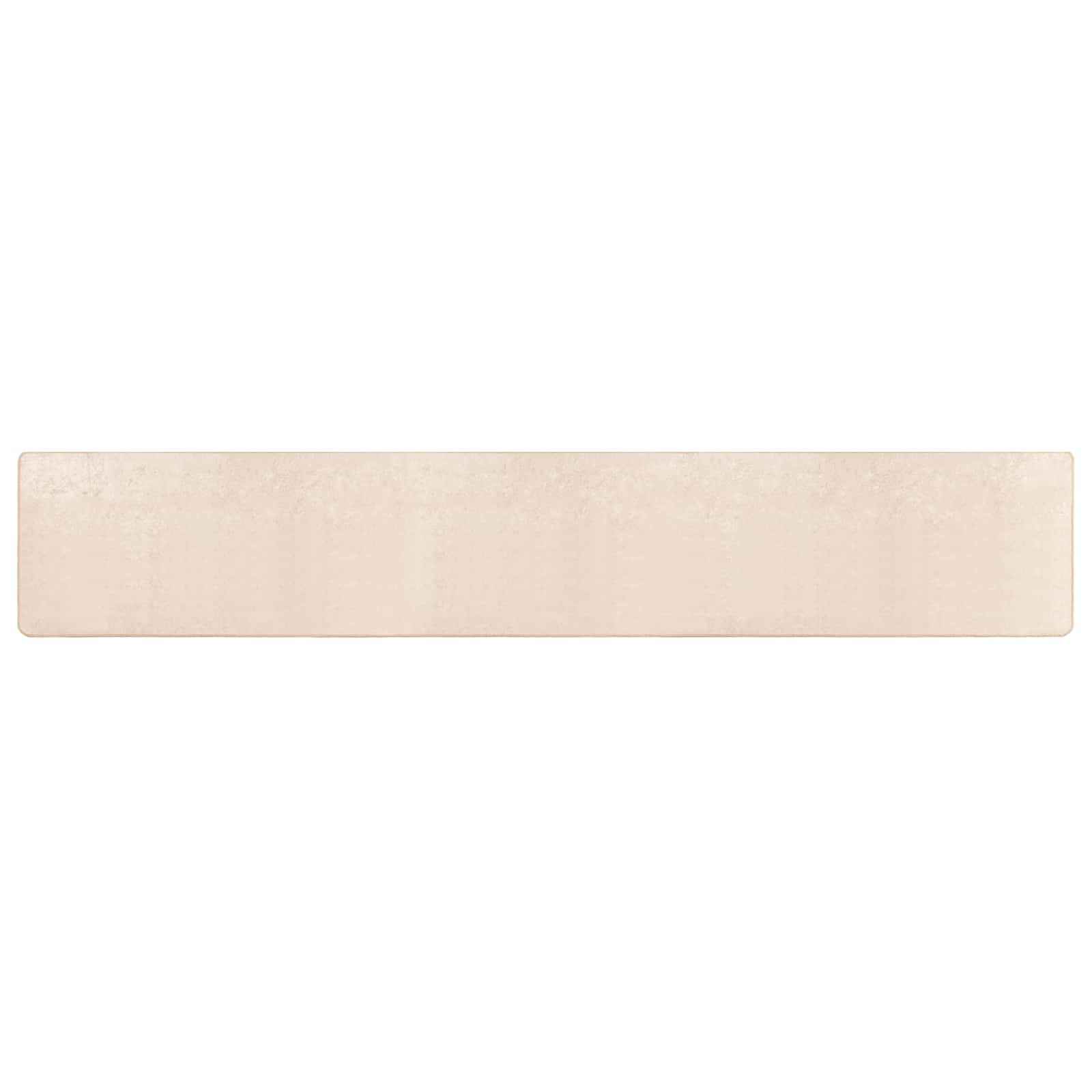 Teppichläufer MARSA Creme 50 x 450 cm Polyester und PVC