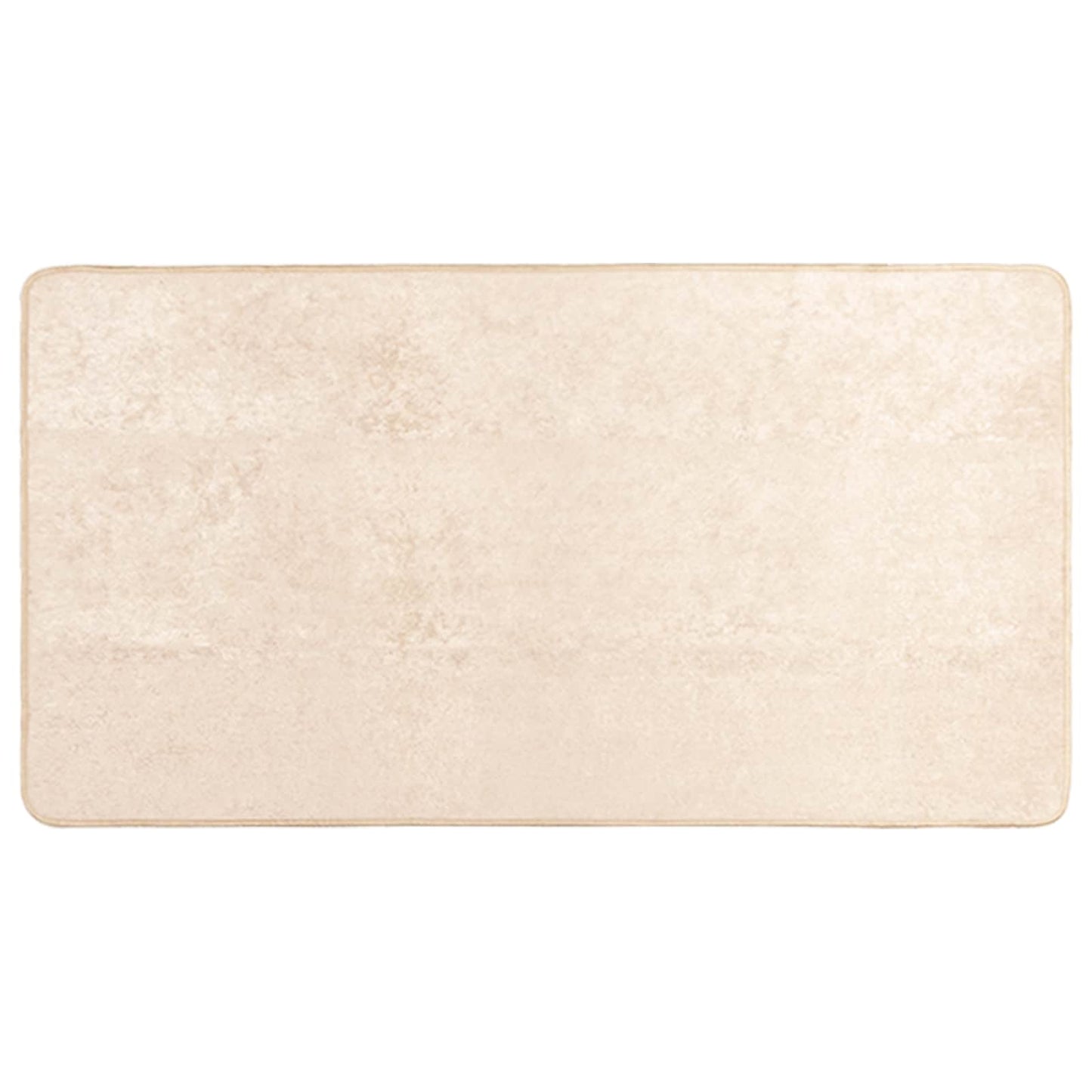 Teppichläufer MARSA Creme 80 x 150 cm Polyester und PVC