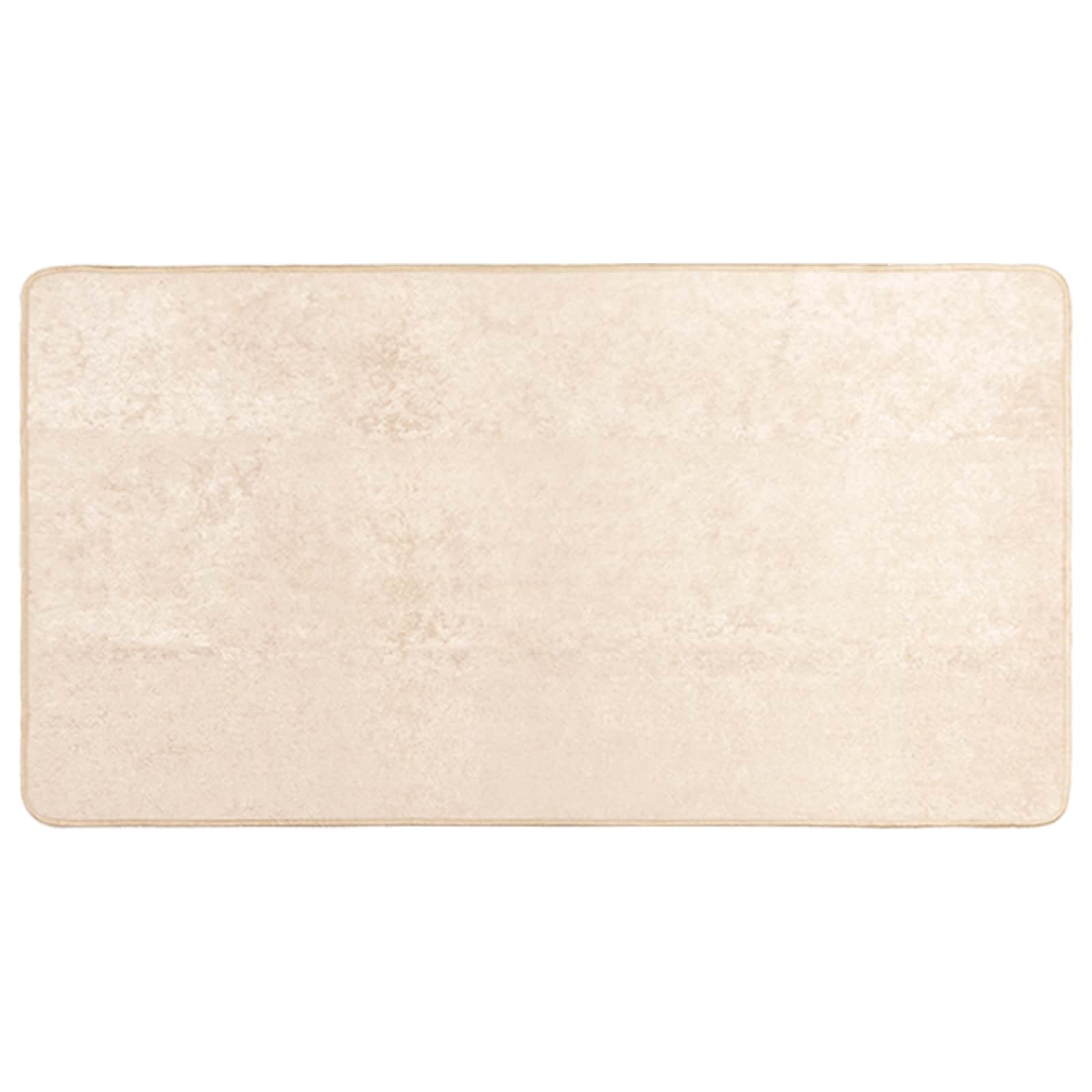 Teppichläufer MARSA Creme 80 x 150 cm Polyester und PVC