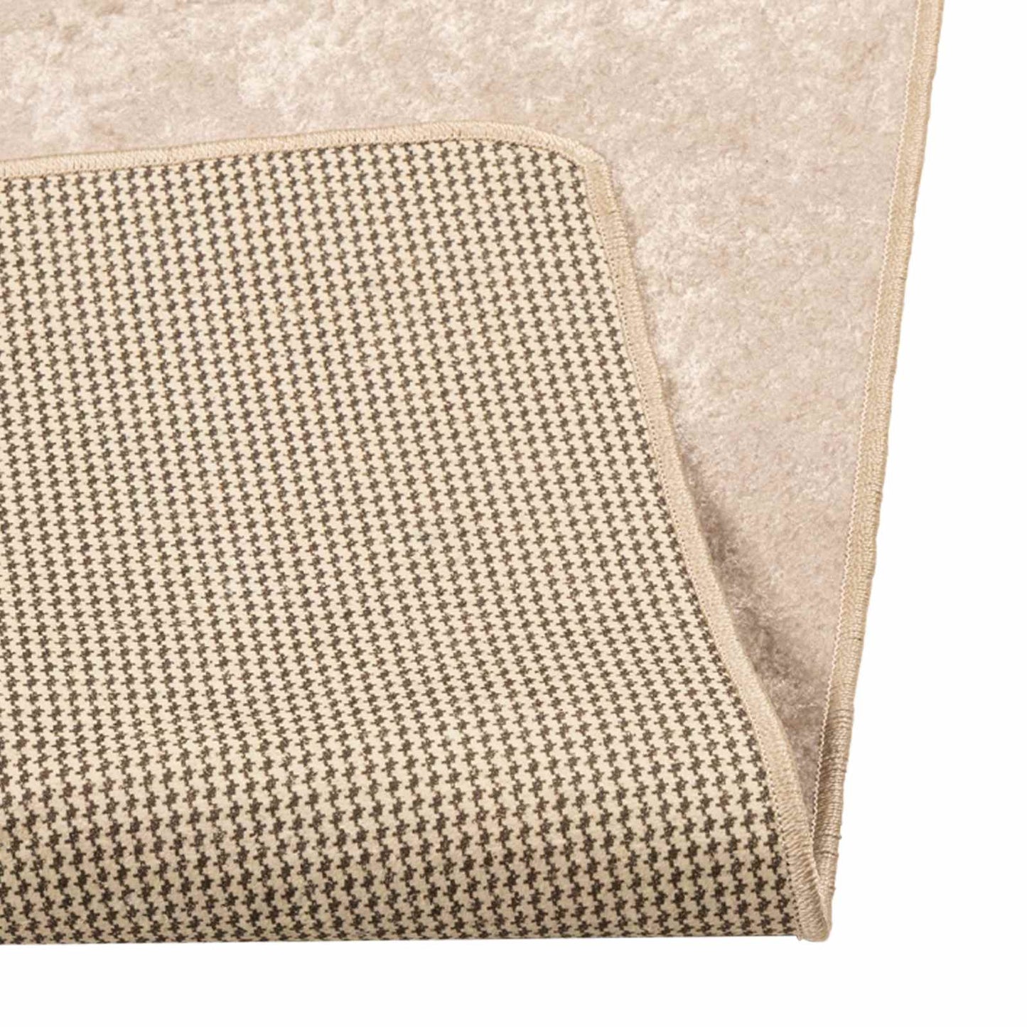 Teppichläufer MARSA Creme 100 x 350 cm Polyester und PVC