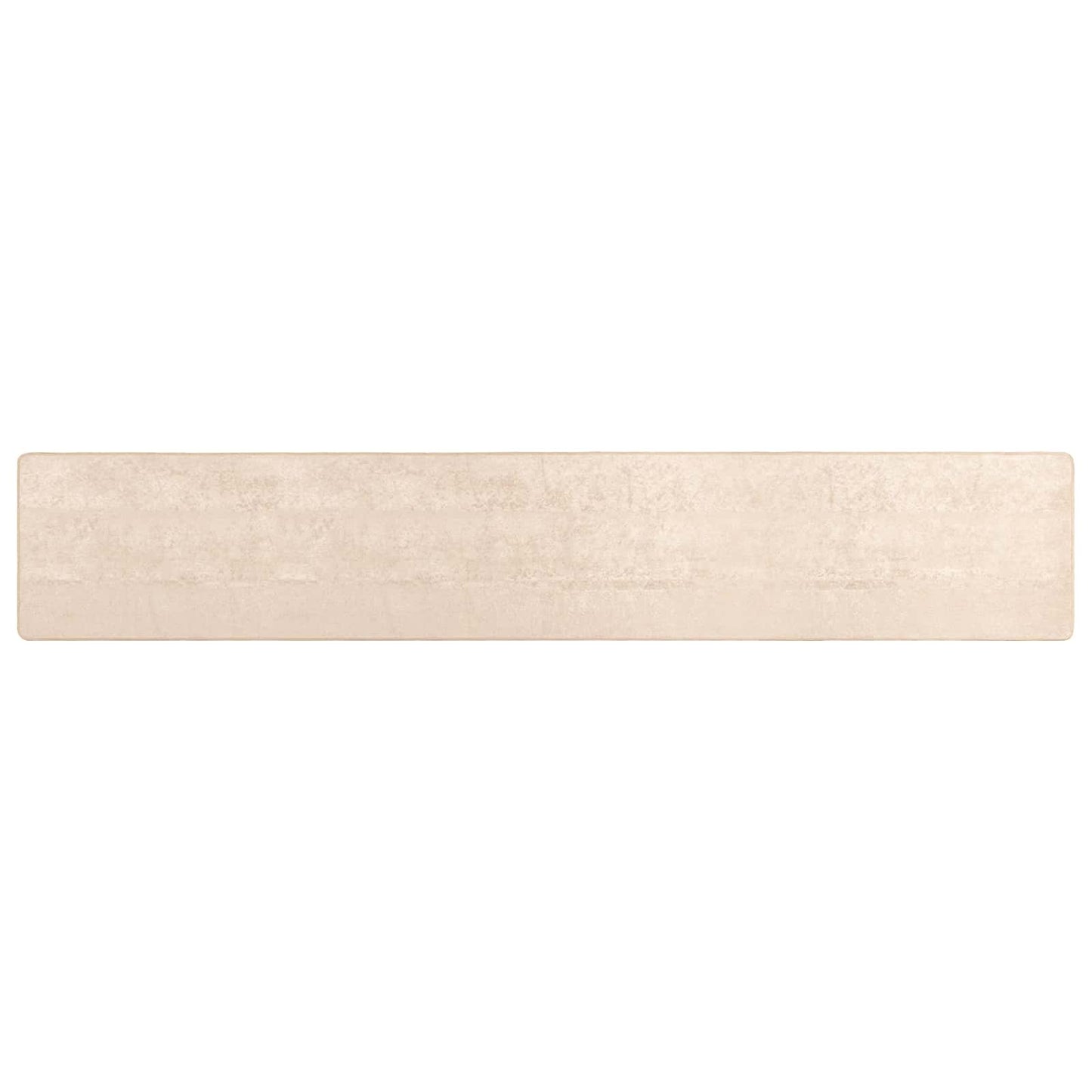 Teppichläufer MARSA Creme 100 x 450 cm Polyester und PVC