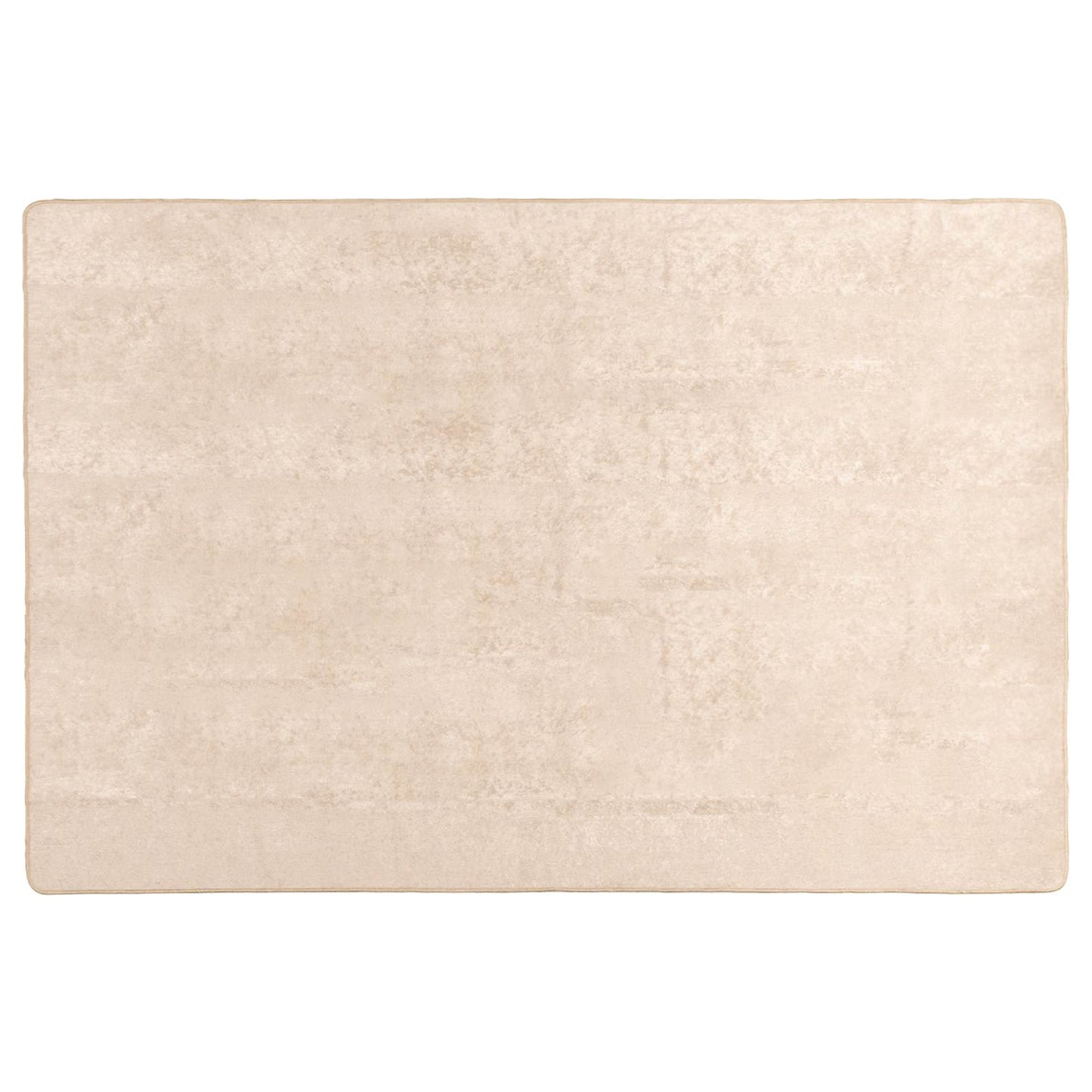 Teppichläufer MARSA Creme 120 x 170 cm Polyester und PVC