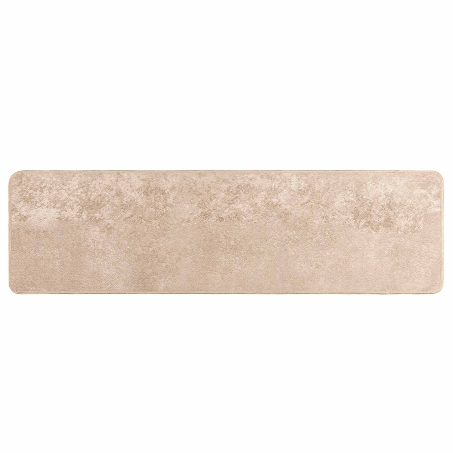 Teppichläufer MARSA Beige 50 x 200 cm Polyester und PVC