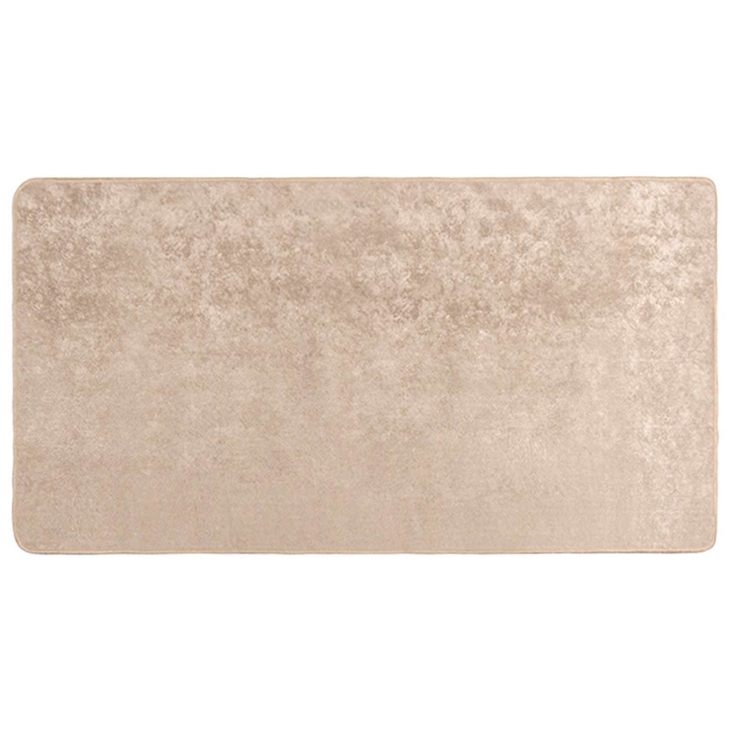 Teppichläufer MARSA Beige 80 x 150 cm Polyester und PVC