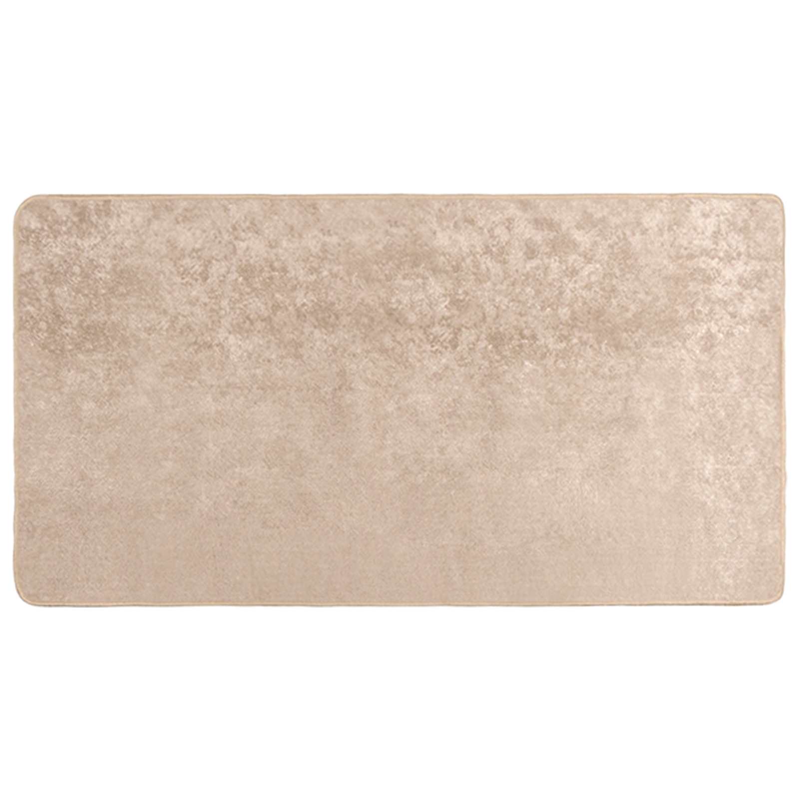 Teppichläufer MARSA Beige 80 x 150 cm Polyester und PVC