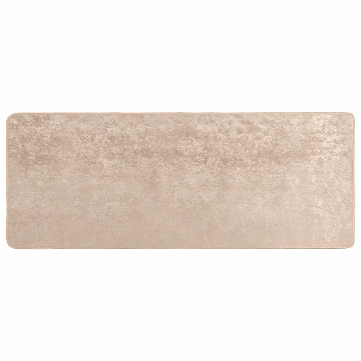 Teppichläufer MARSA Beige 80 x 200 cm Polyester und PVC