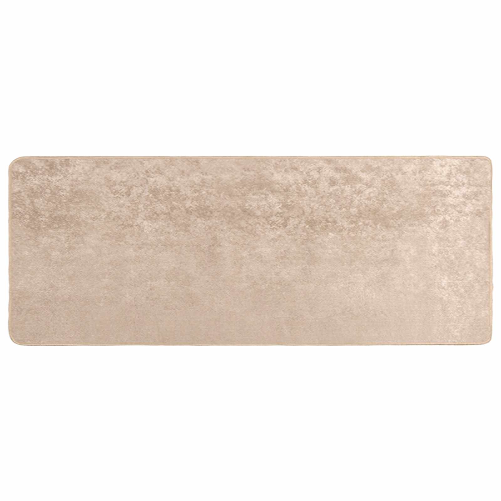 Teppichläufer MARSA Beige 80 x 200 cm Polyester und PVC