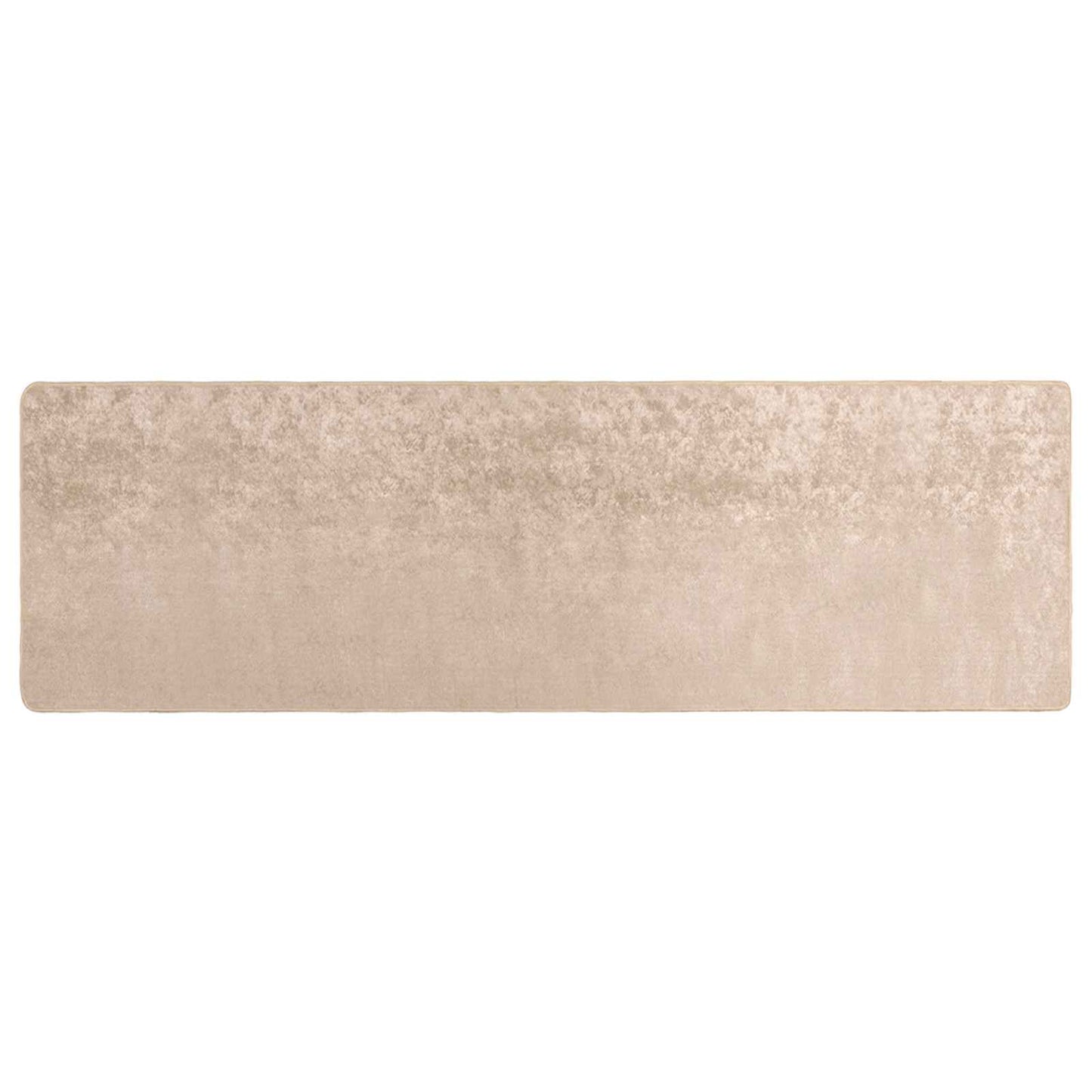 Teppichläufer MARSA Beige 80 x 250 cm Polyester und PVC