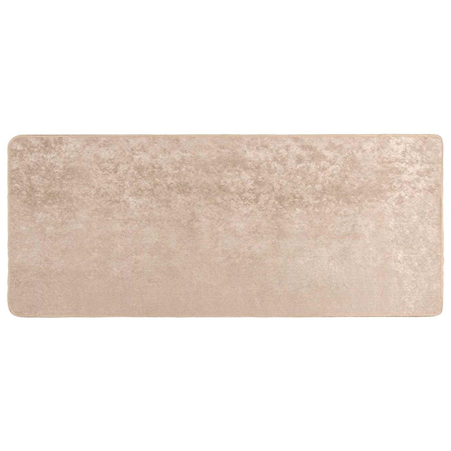 Teppichläufer MARSA Beige 100 x 200 cm Polyester und PVC