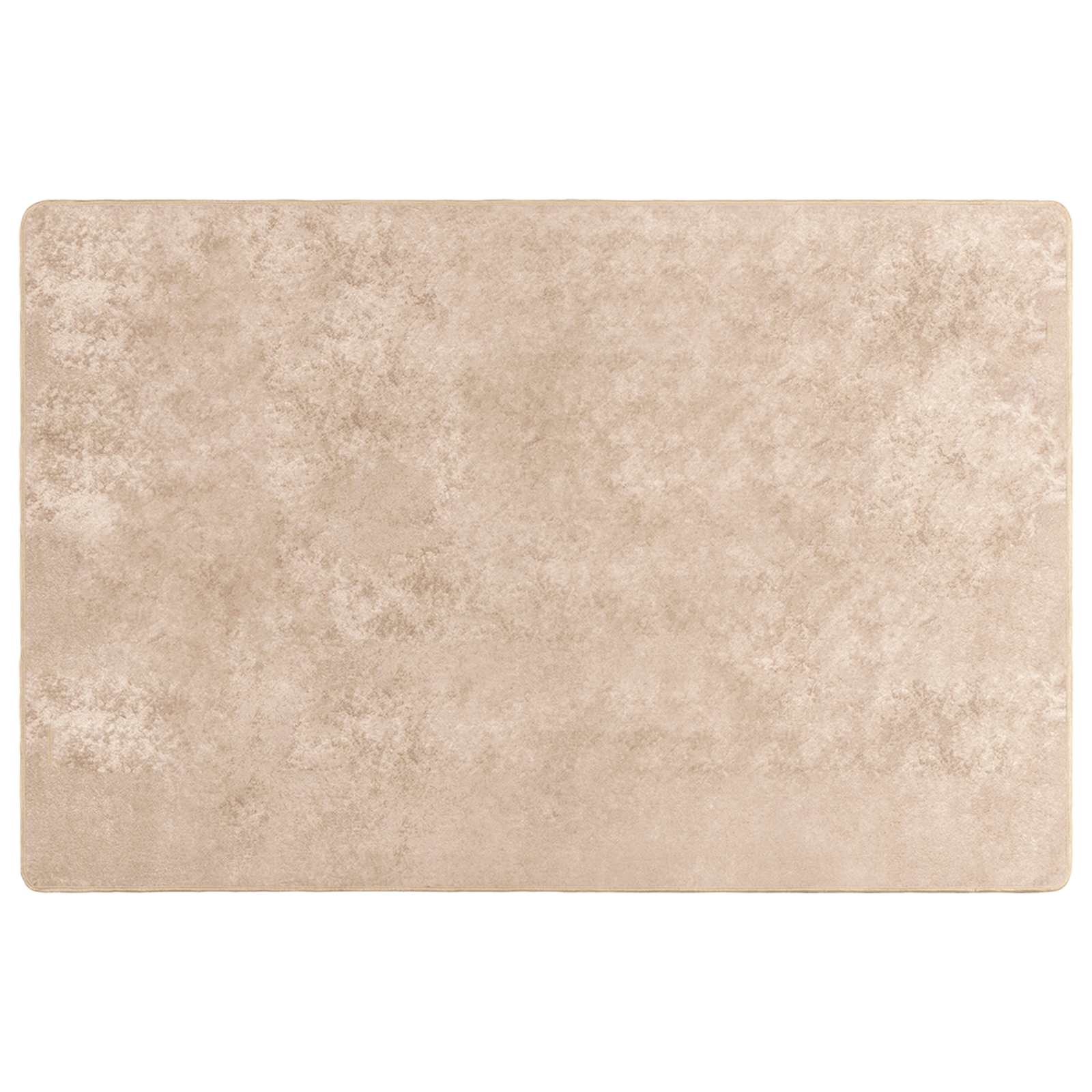 Teppichläufer MARSA Beige 120 x 170 cm Polyester und PVC