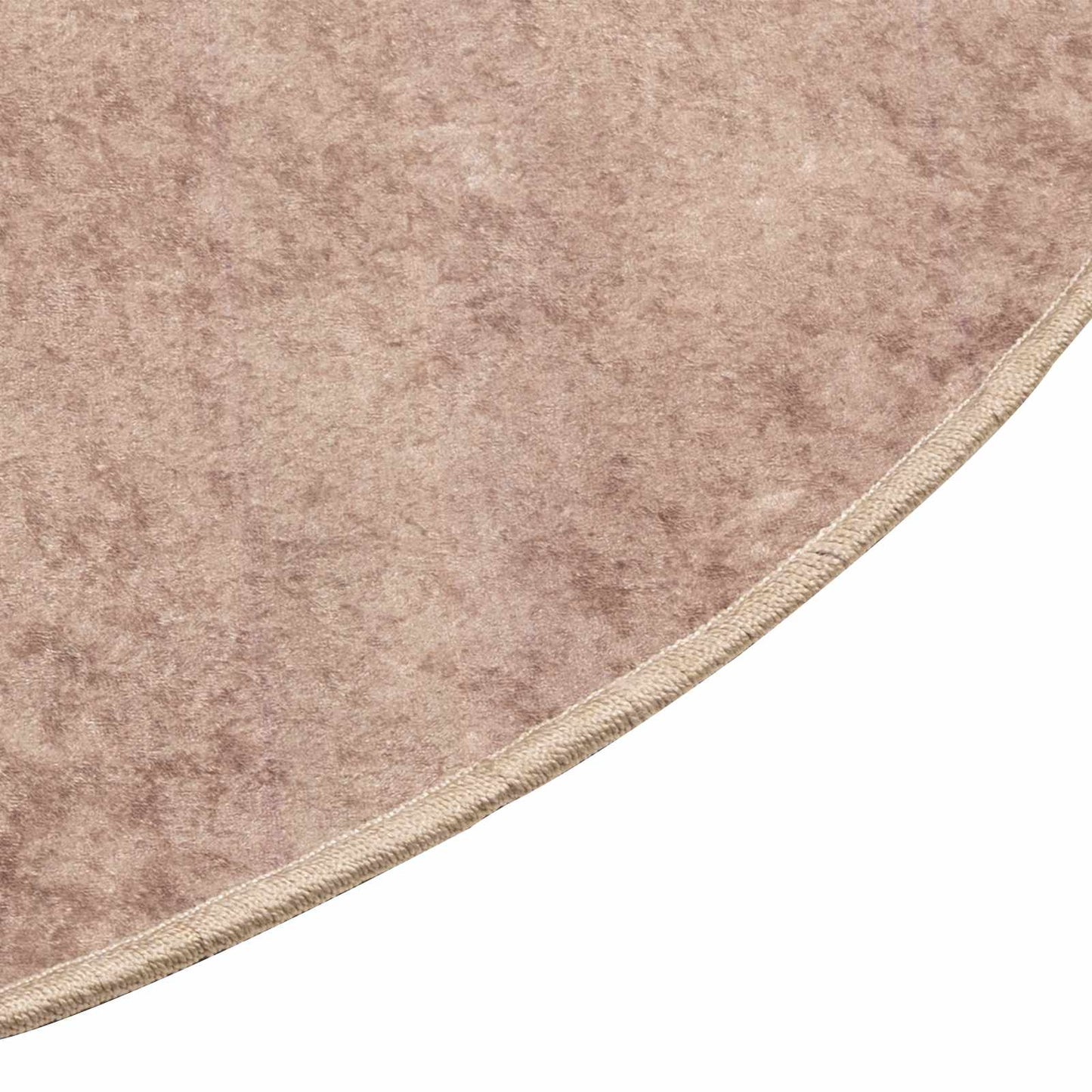 Teppichläufer MARSA Sand 120 x 120 cm Polyester und PVC