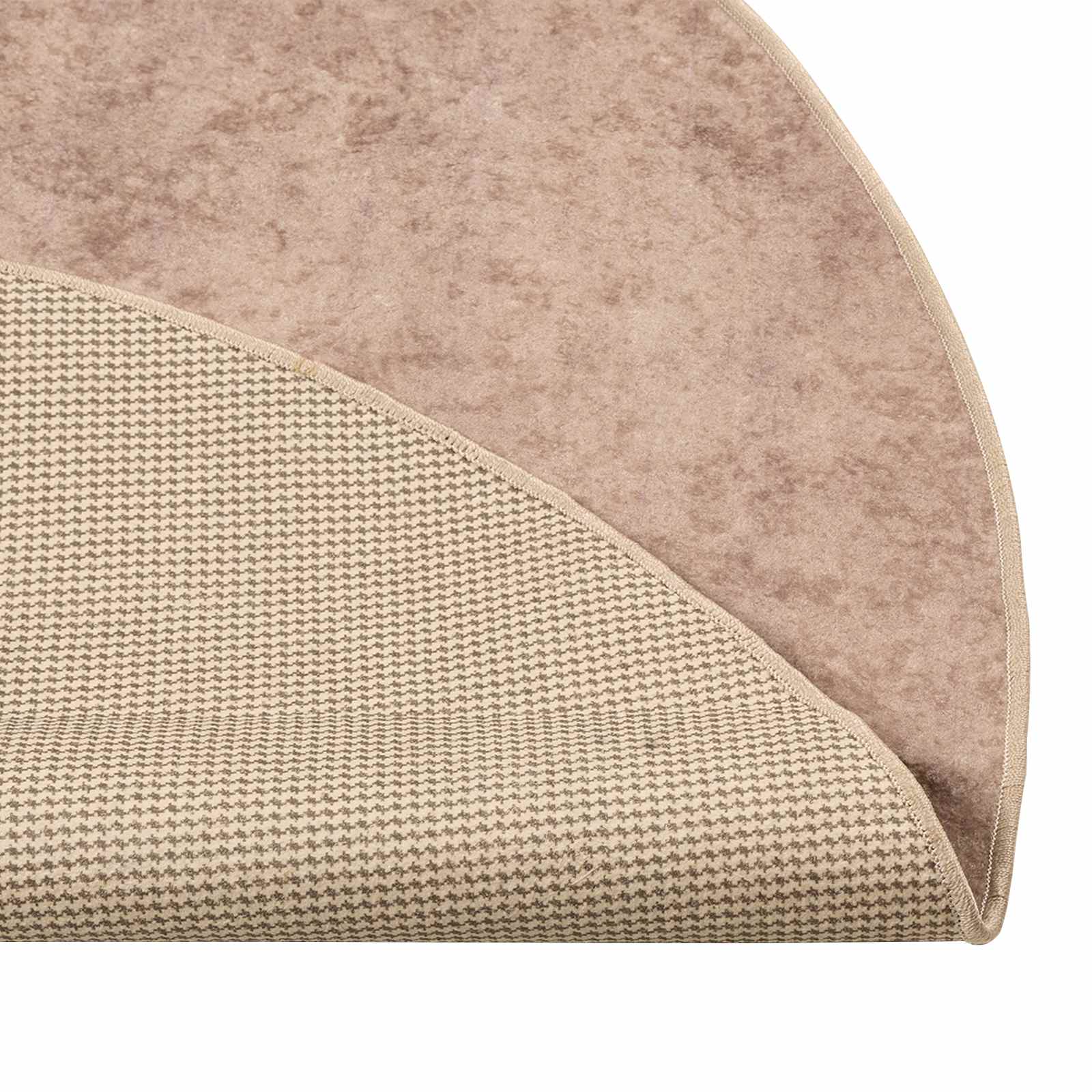 Teppichläufer MARSA Sand 120 x 120 cm Polyester und PVC