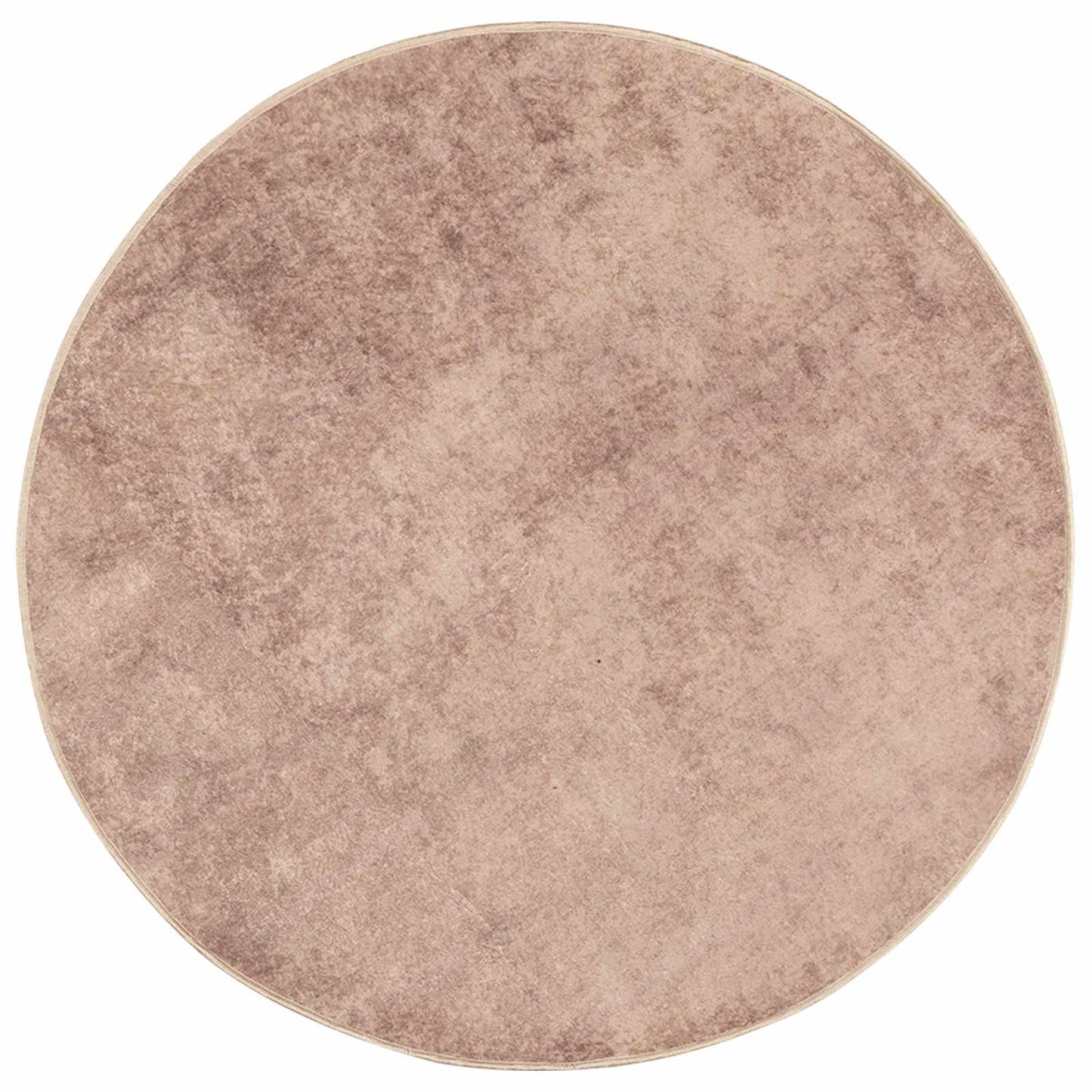 Teppichläufer MARSA Sand 120 x 120 cm Polyester und PVC