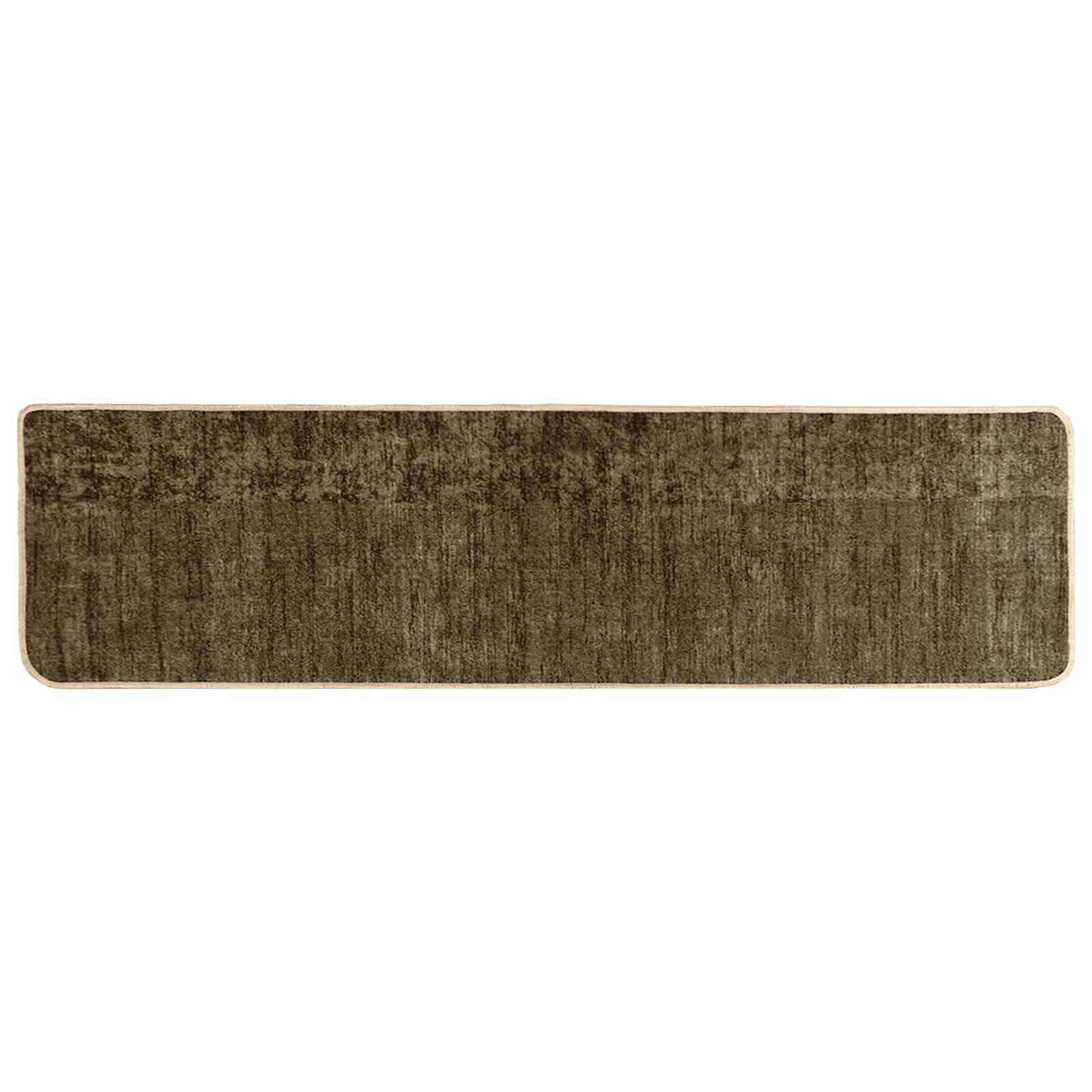 Teppichläufer MARSA Waldgrün 80 x 350 cm Polyester und PVC