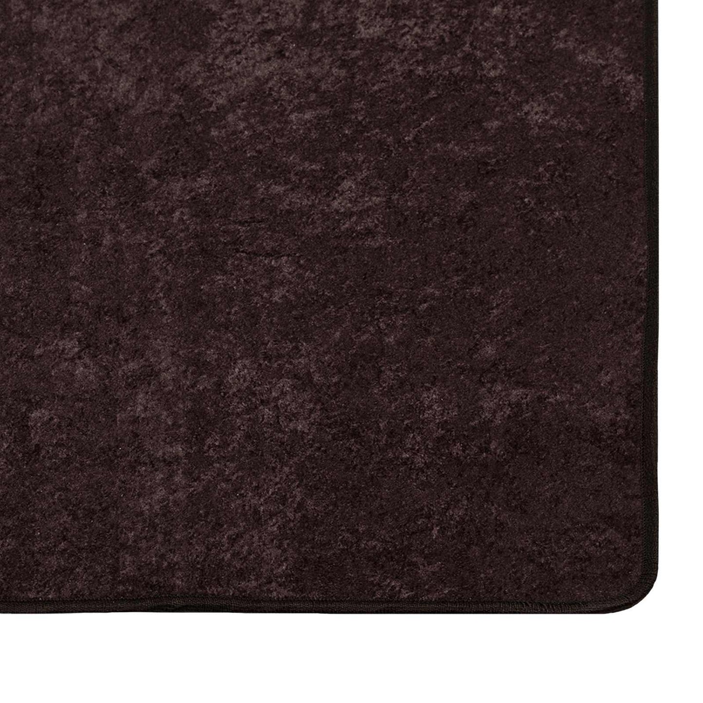 Teppichläufer MARSA Anthrazit 50 x 150 cm Polyester und PVC