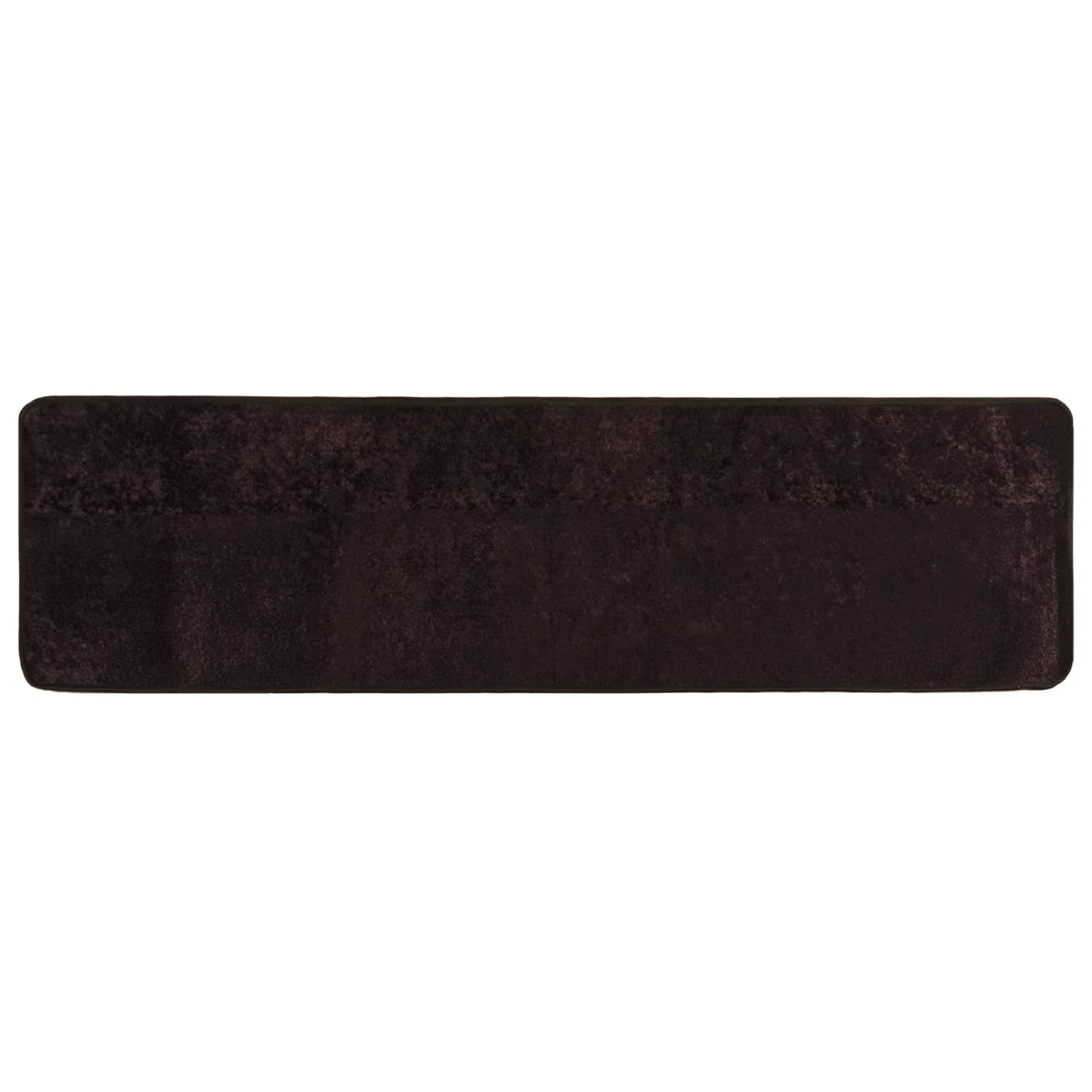 Teppichläufer MARSA Anthrazit 50 x 200 cm Polyester und PVC