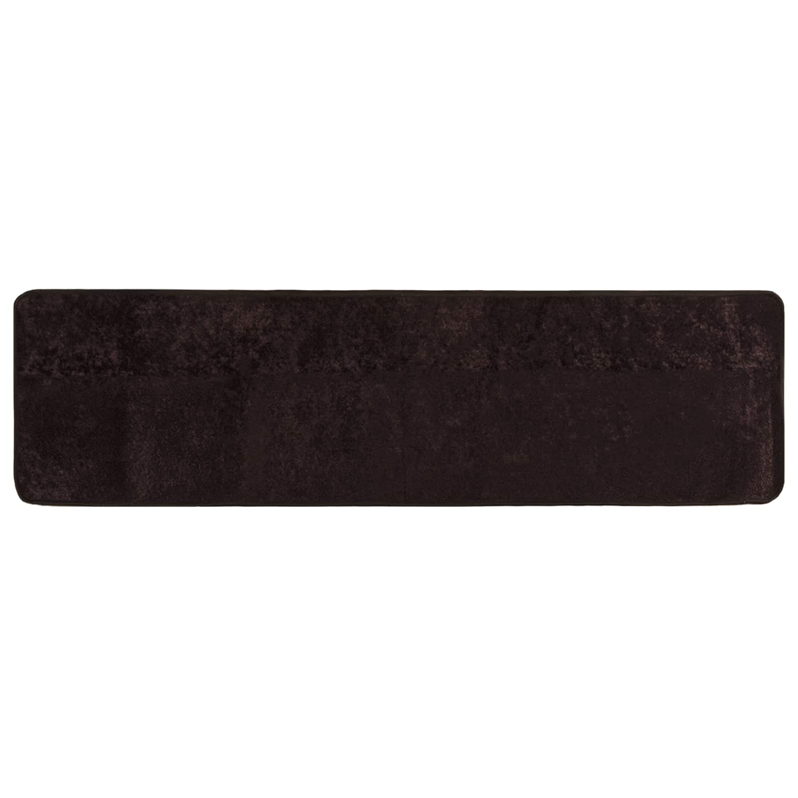 Teppichläufer MARSA Anthrazit 50 x 200 cm Polyester und PVC
