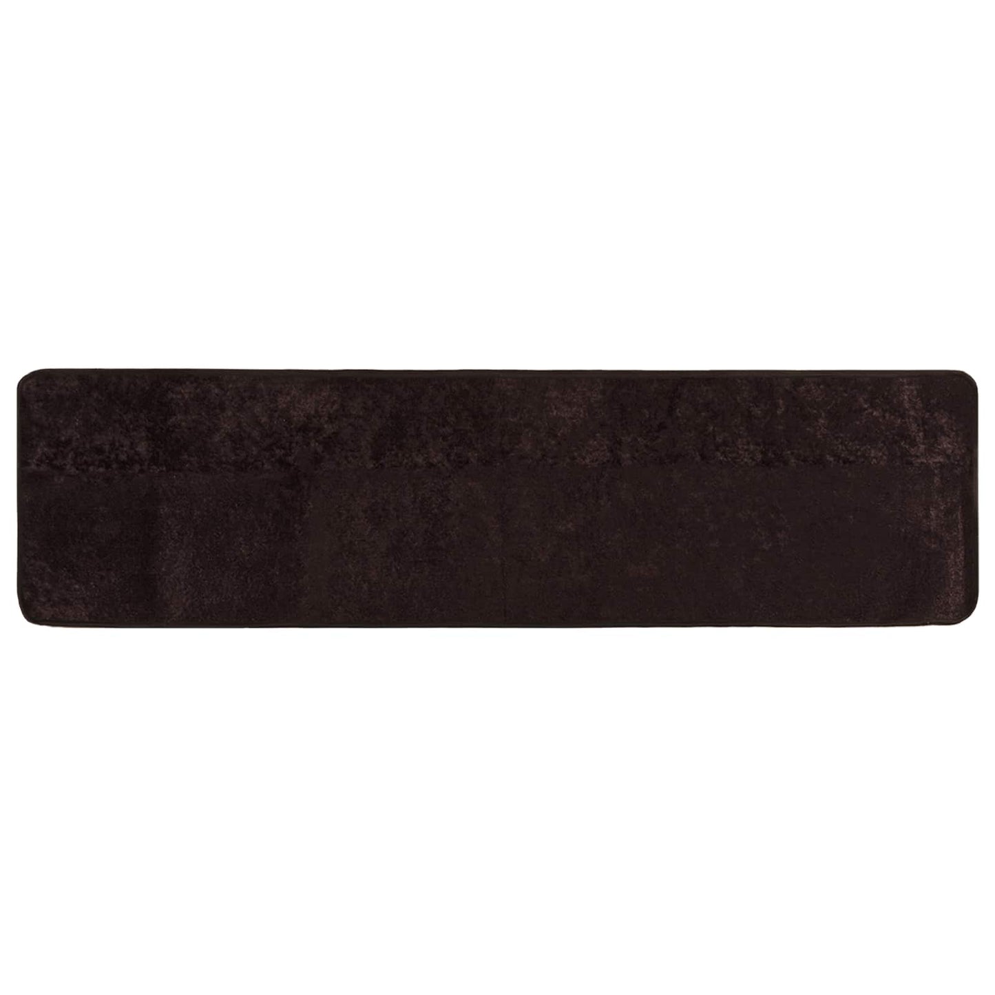 Teppichläufer MARSA Anthrazit 80 x 350 cm Polyester und PVC