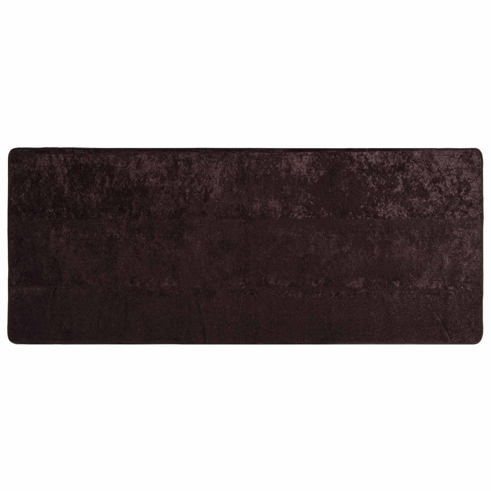 Teppichläufer MARSA Anthrazit 100 x 200 cm Polyester und PVC