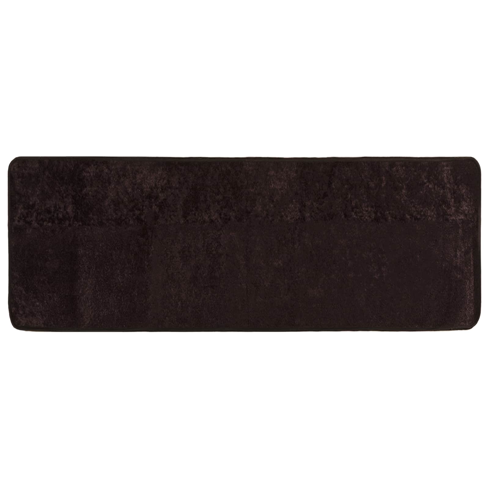 Teppichläufer MARSA Anthrazit 100 x 250 cm Polyester und PVC