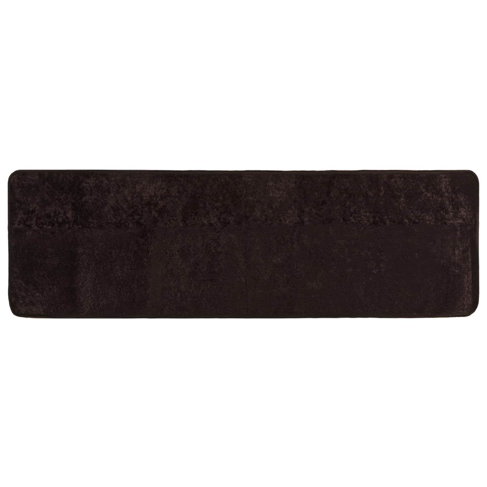Teppichläufer MARSA Anthrazit 100 x 300 cm Polyester und PVC