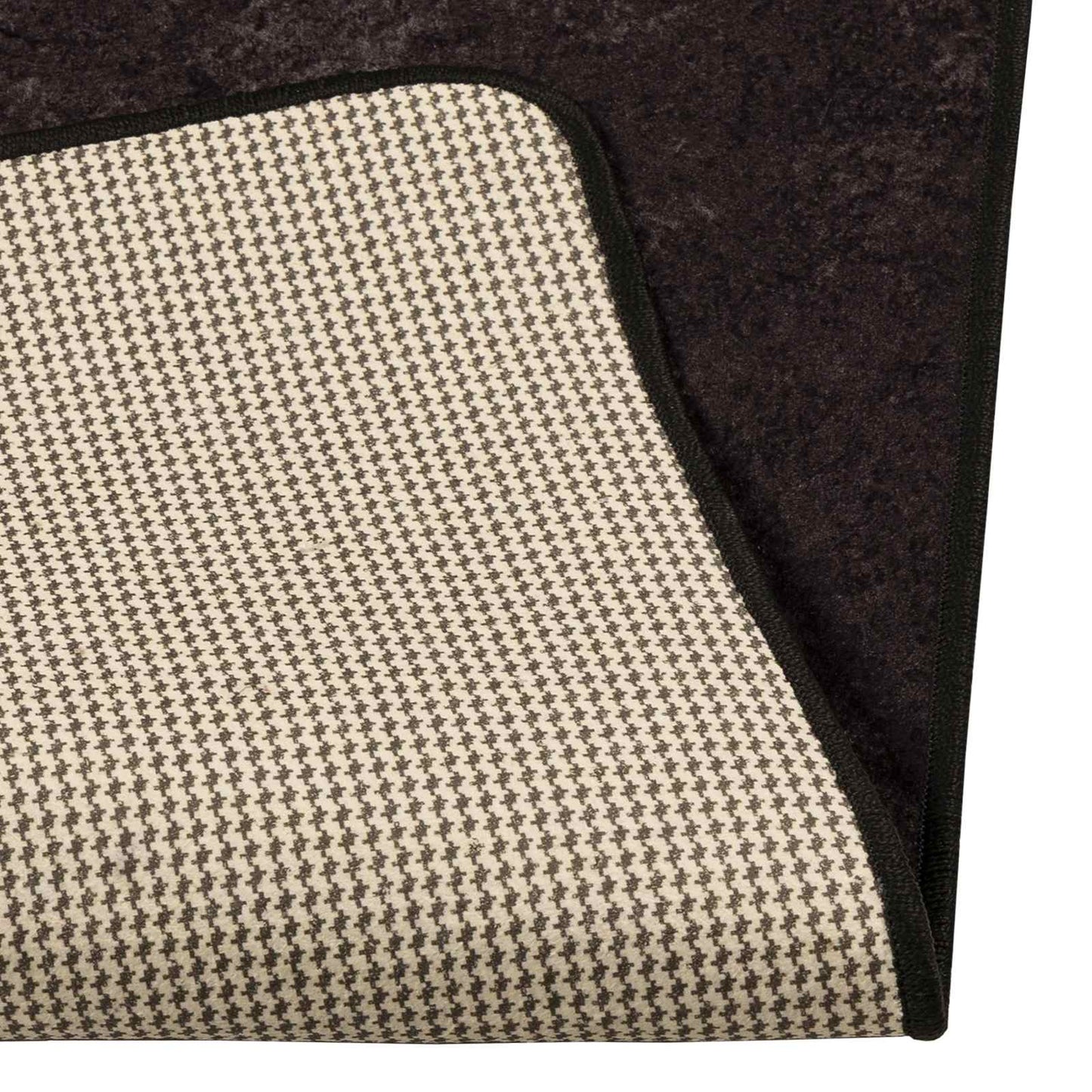 Teppichläufer MARSA Anthrazit 100 x 400 cm Polyester und PVC