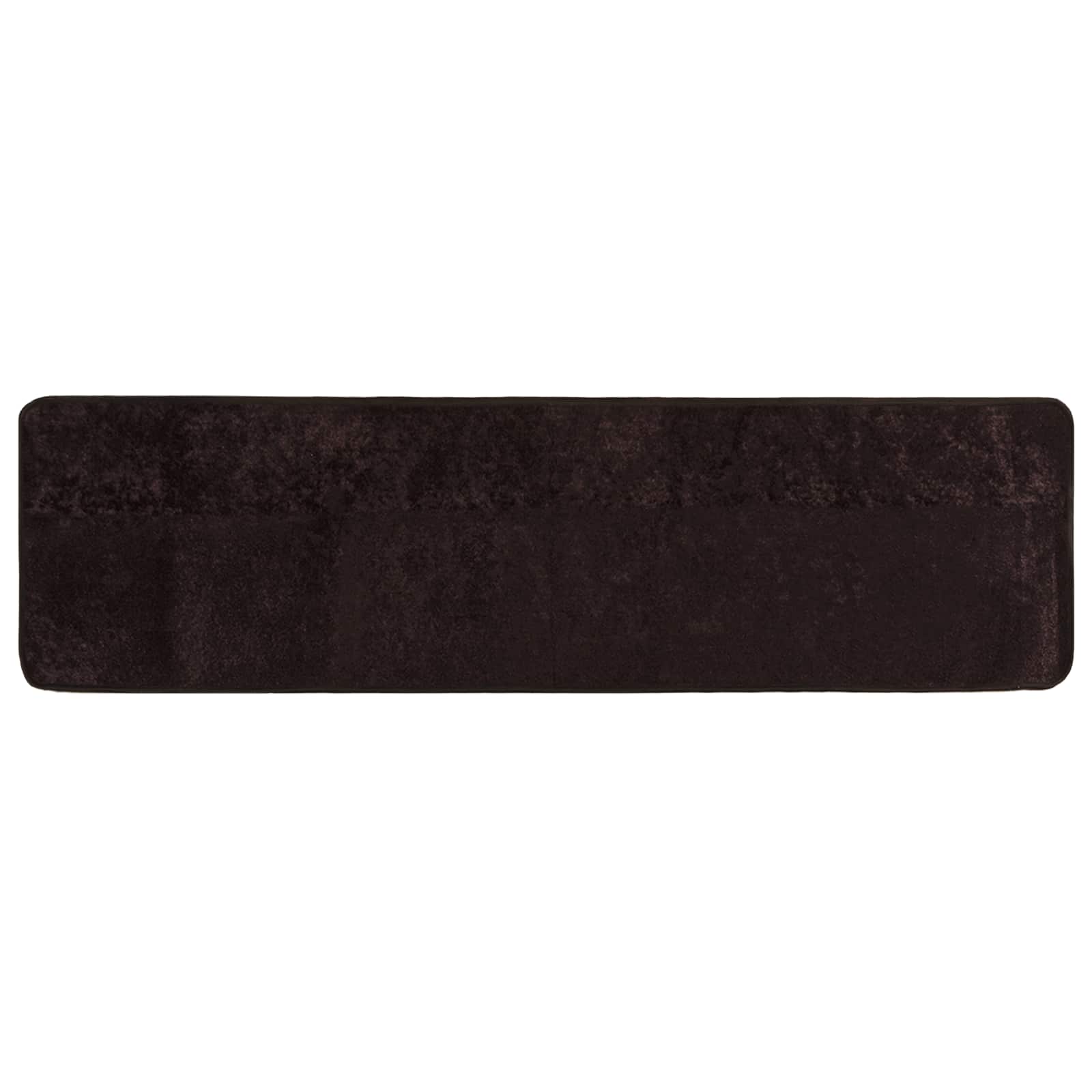 Teppichläufer MARSA Anthrazit 100 x 400 cm Polyester und PVC