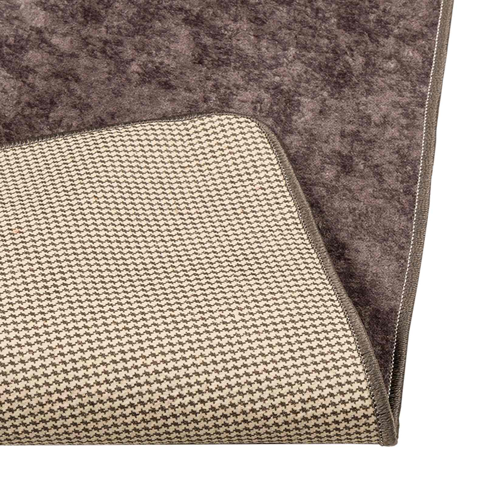 Teppichläufer MARSA Grau 50 x 300 cm Polyester und PVC