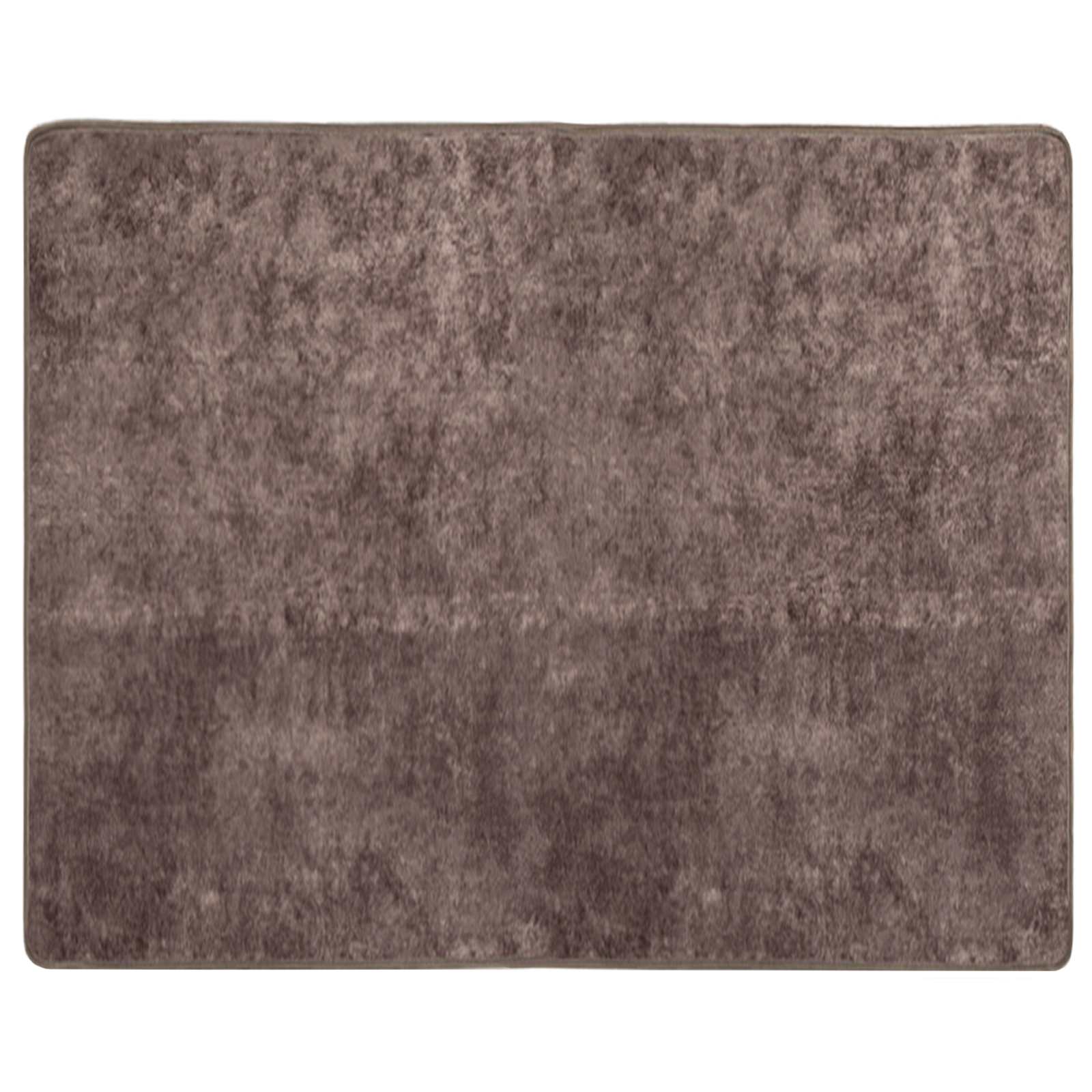 Teppichläufer MARSA Grau 80 x 100 cm Polyester und PVC