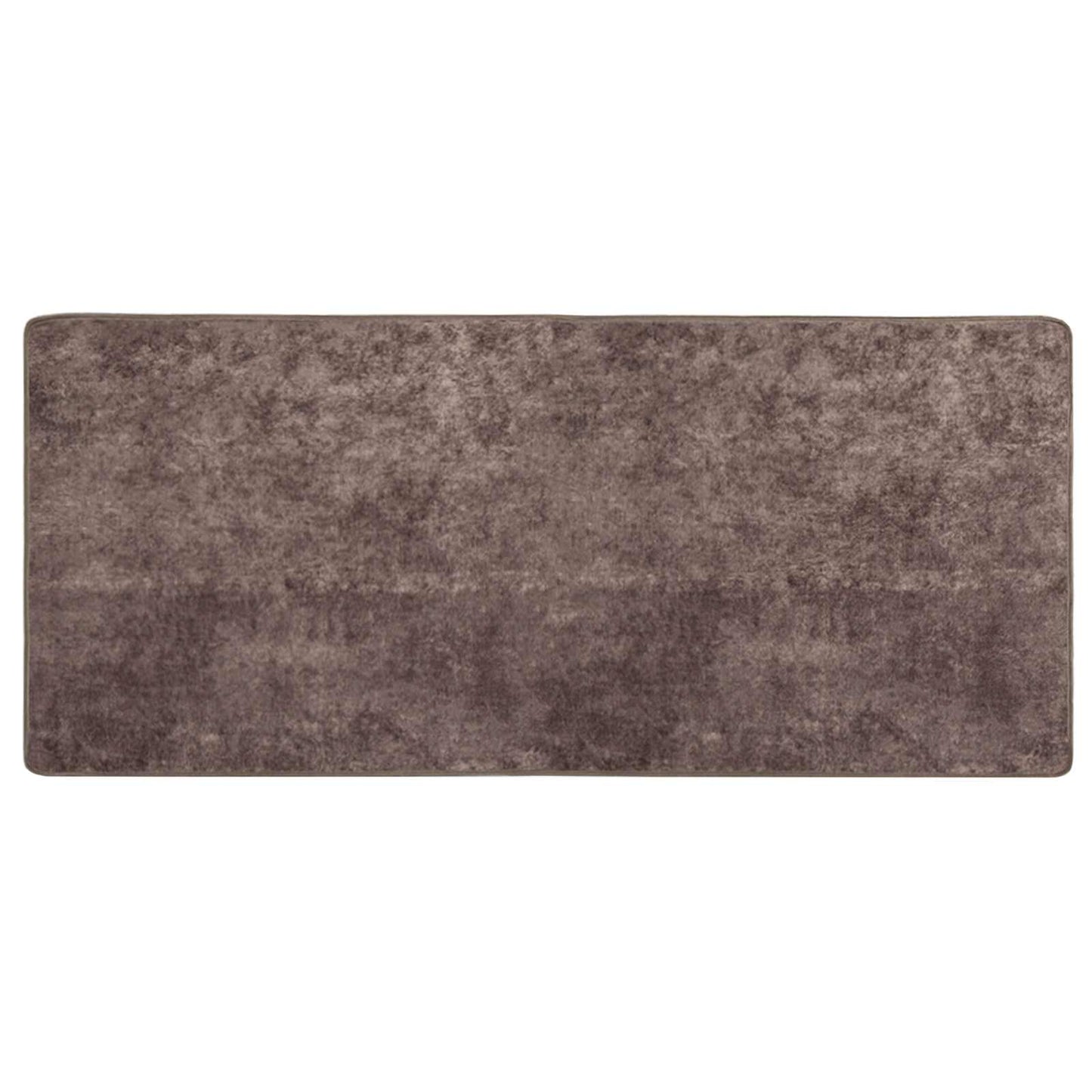 Teppichläufer MARSA Grau 80 x 200 cm Polyester und PVC