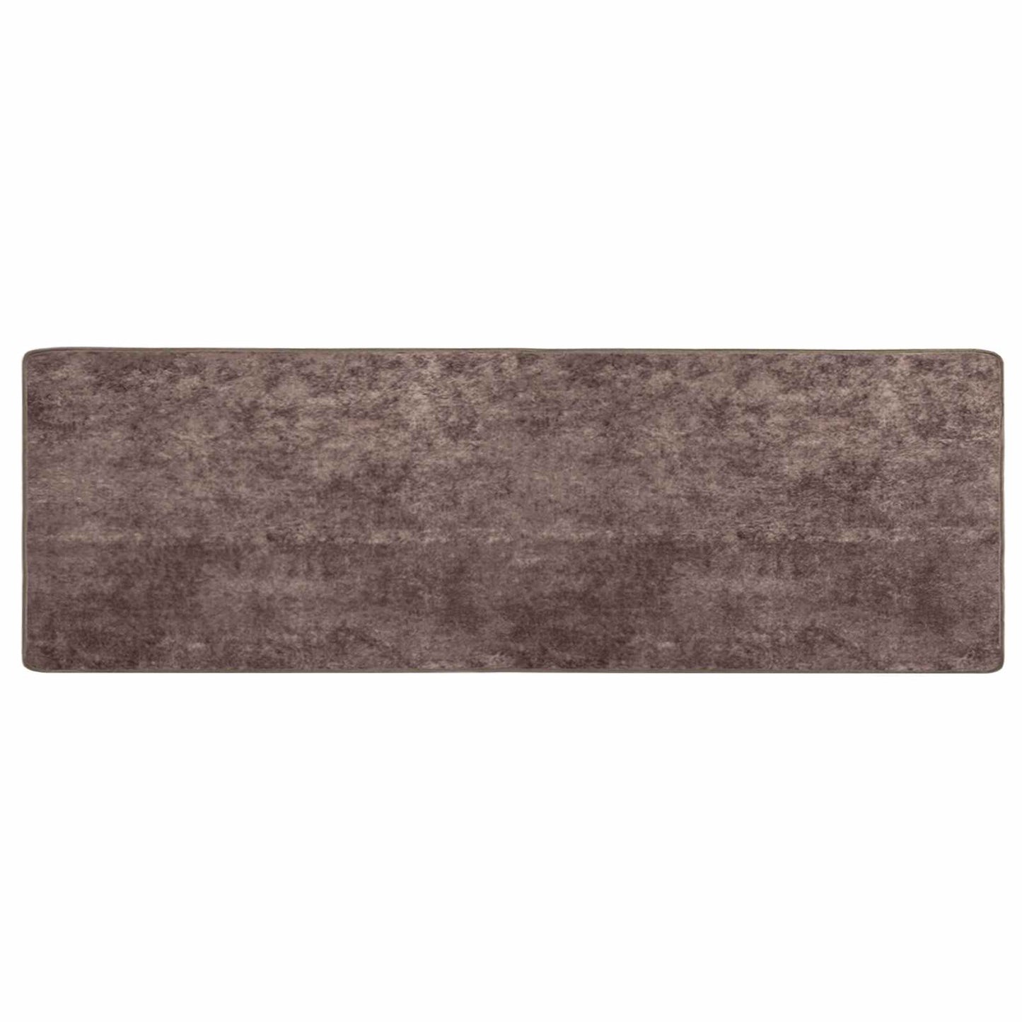 Teppichläufer MARSA Grau 80 x 250 cm Polyester und PVC