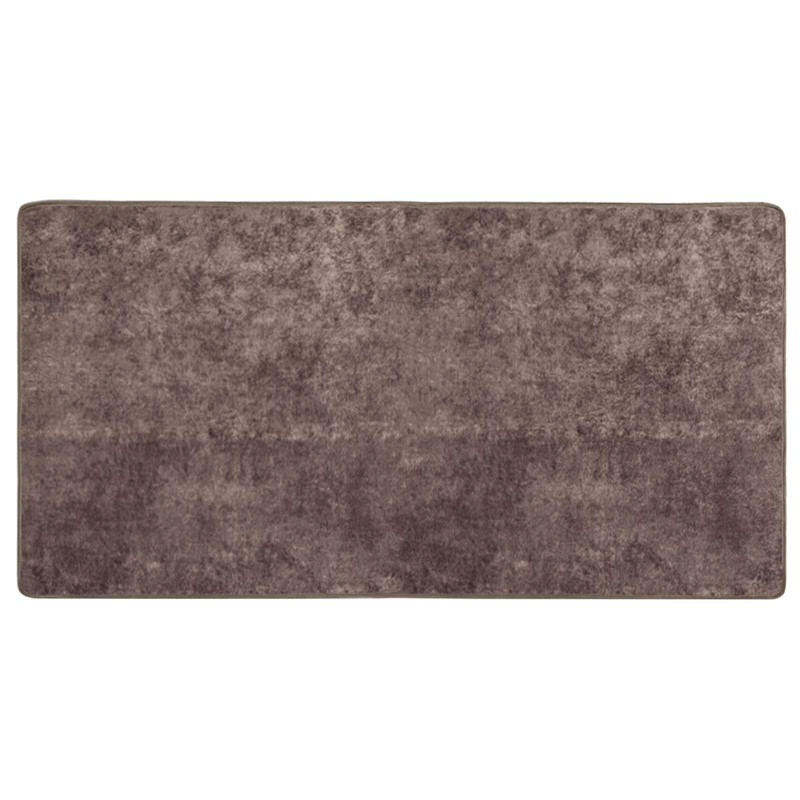 Teppichläufer MARSA Grau 100 x 200 cm Polyester und PVC