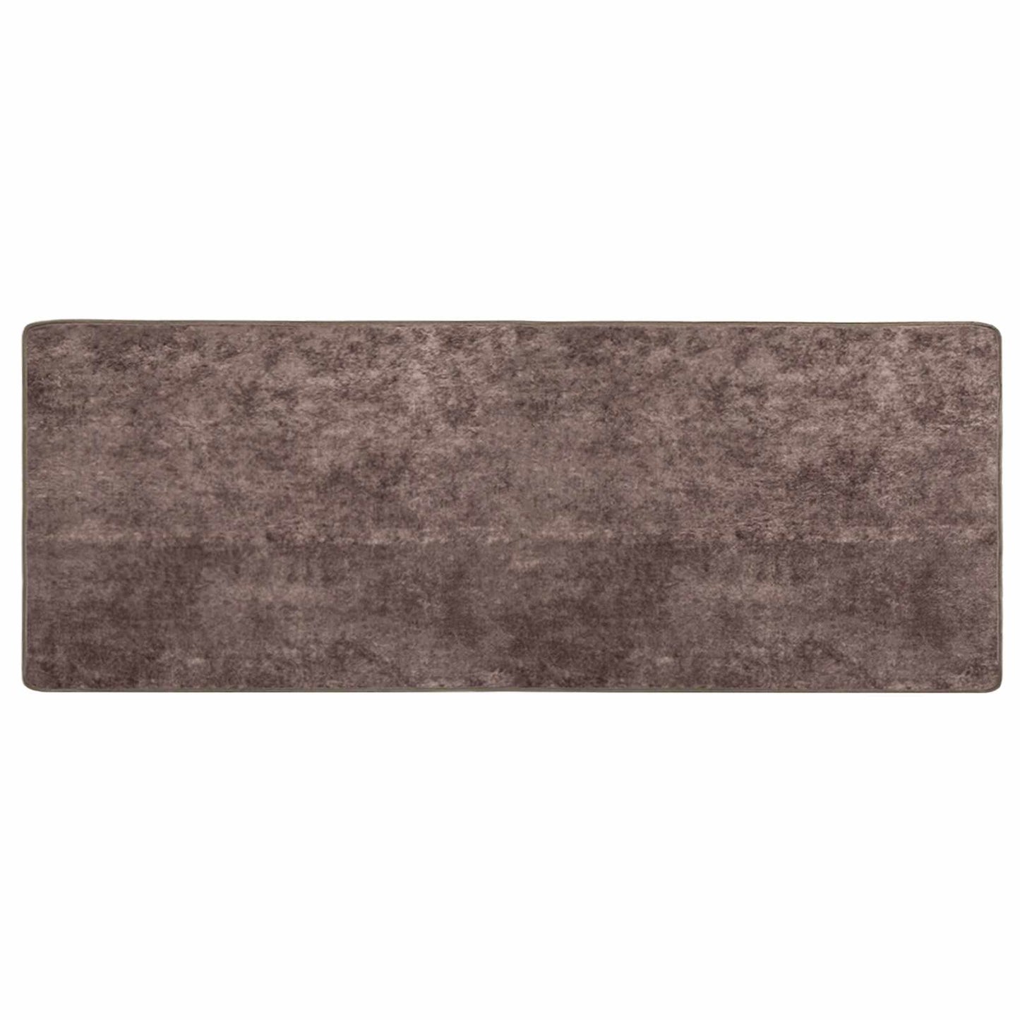 Teppichläufer MARSA Grau 100 x 250 cm Polyester und PVC