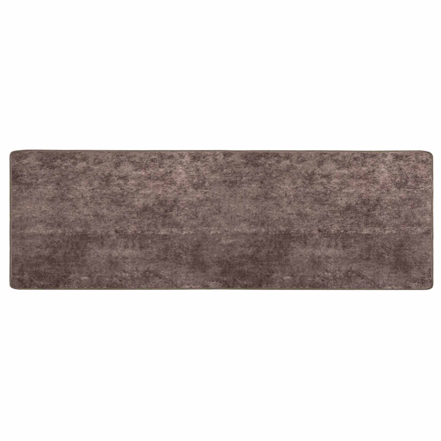 Teppichläufer MARSA Grau 100 x 300 cm Polyester und PVC